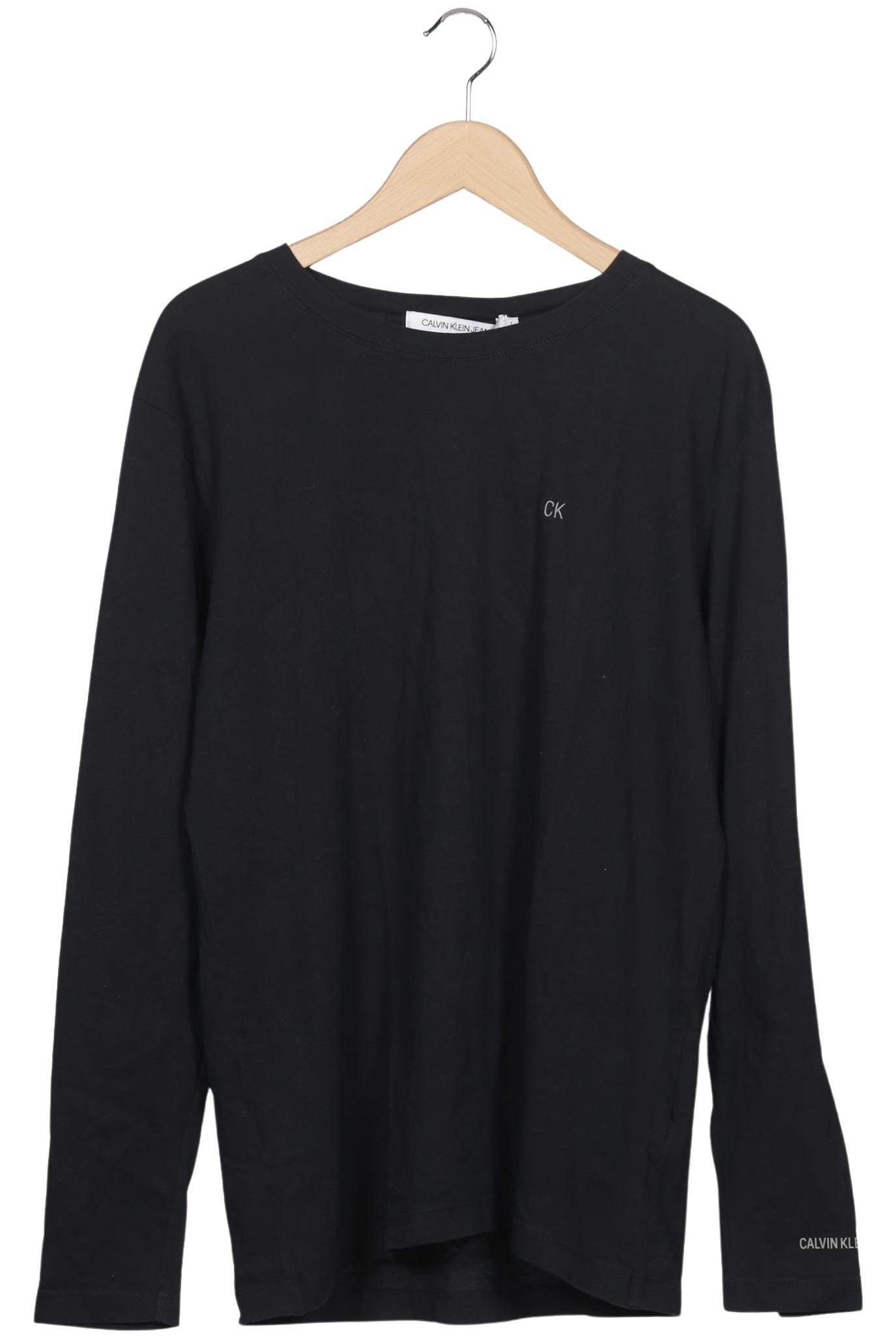 

Calvin Klein Jeans Herren Langarmshirt, schwarz, Gr. 52