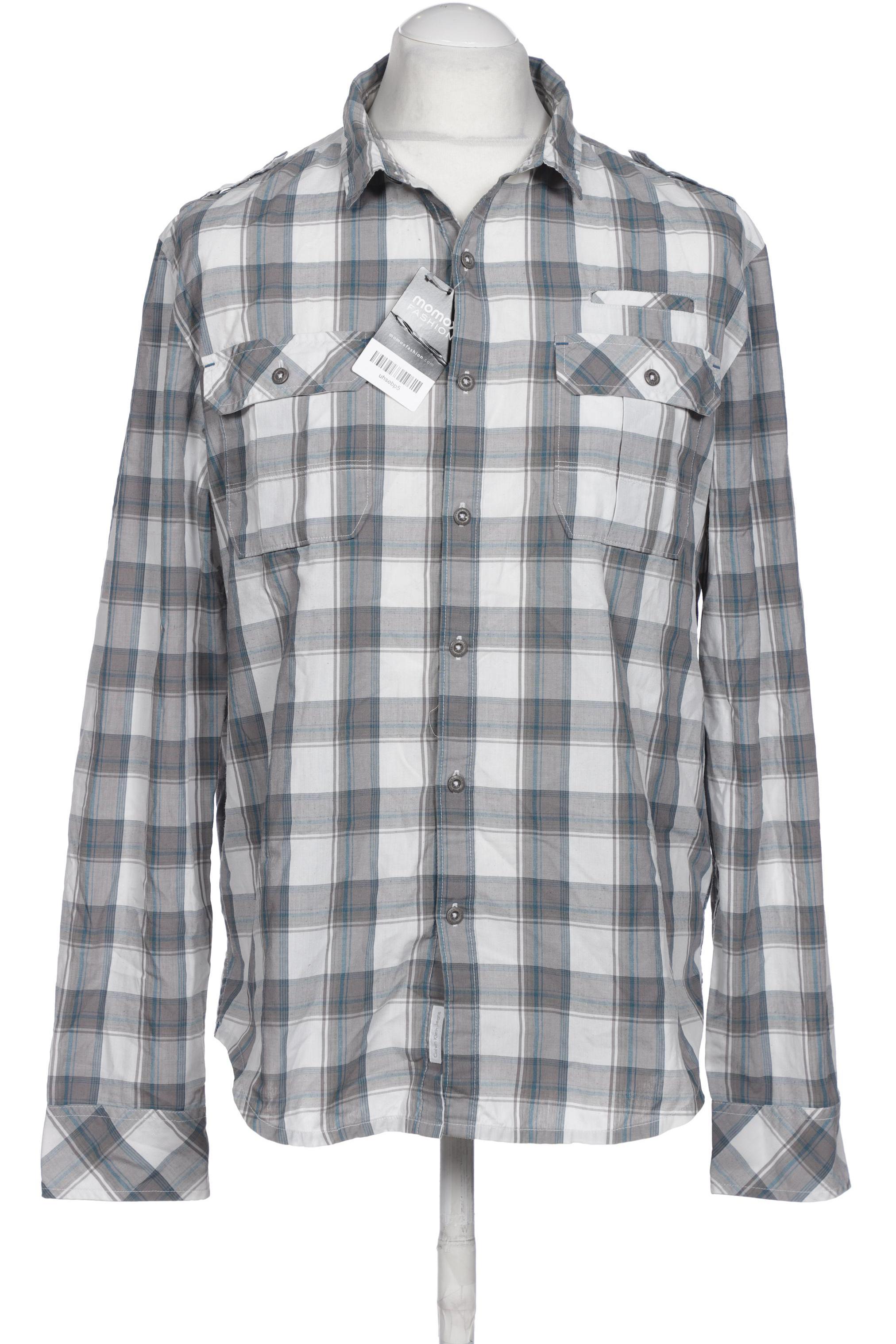 

Calvin Klein Jeans Herren Hemd, grau