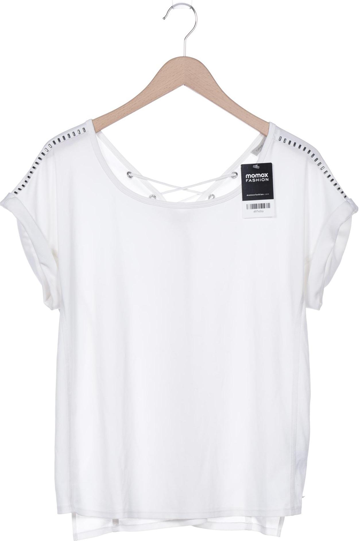 

Calvin Klein Jeans Damen T-Shirt, weiß, Gr. 42