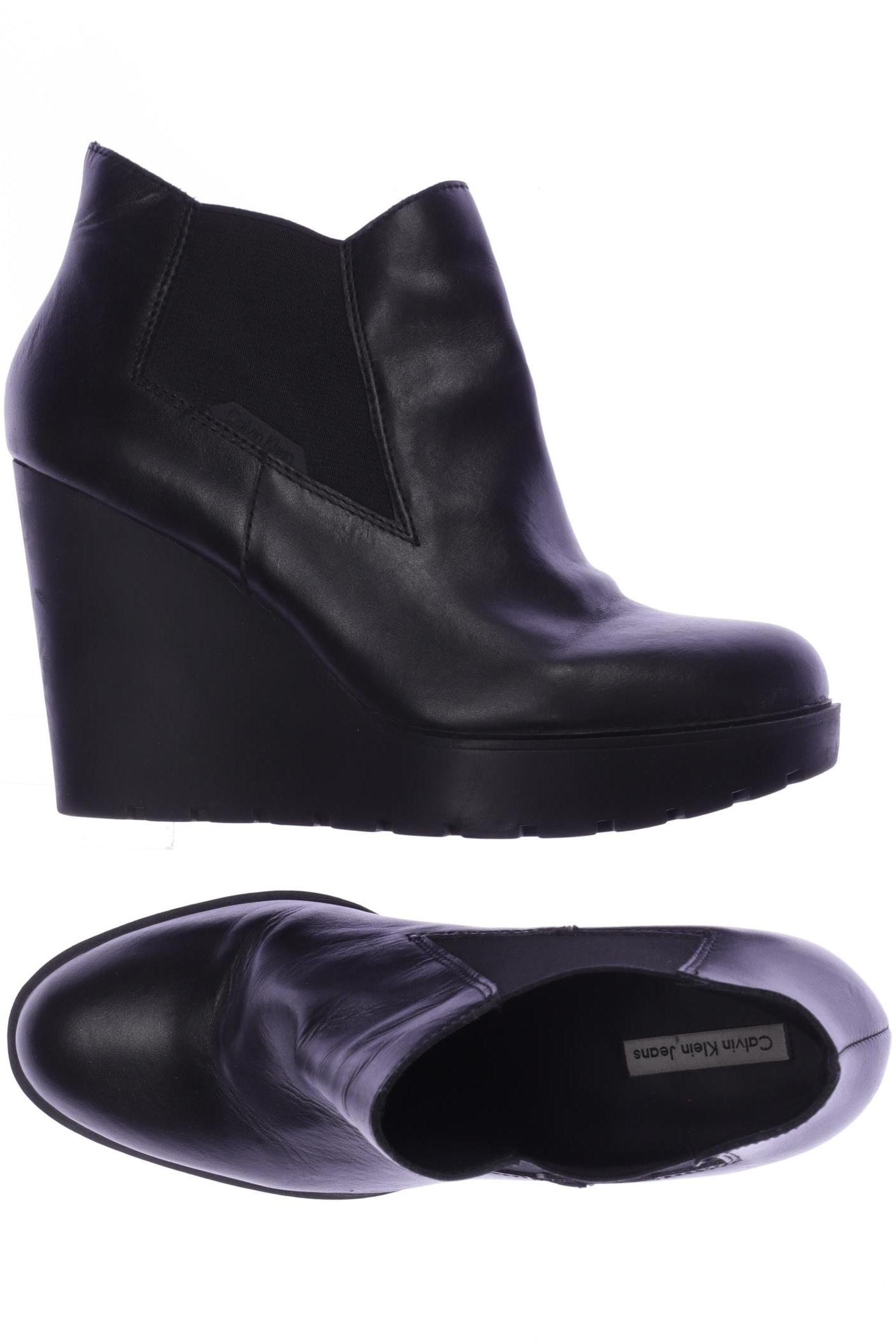 

Calvin Klein Jeans Damen Stiefelette, schwarz, Gr. 39