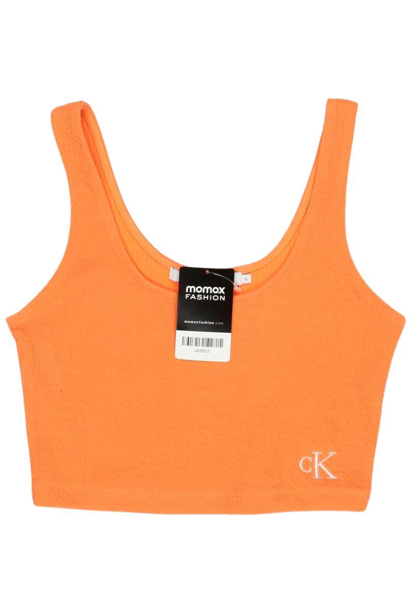

Calvin Klein Jeans Damen Top, neon, Gr. 36