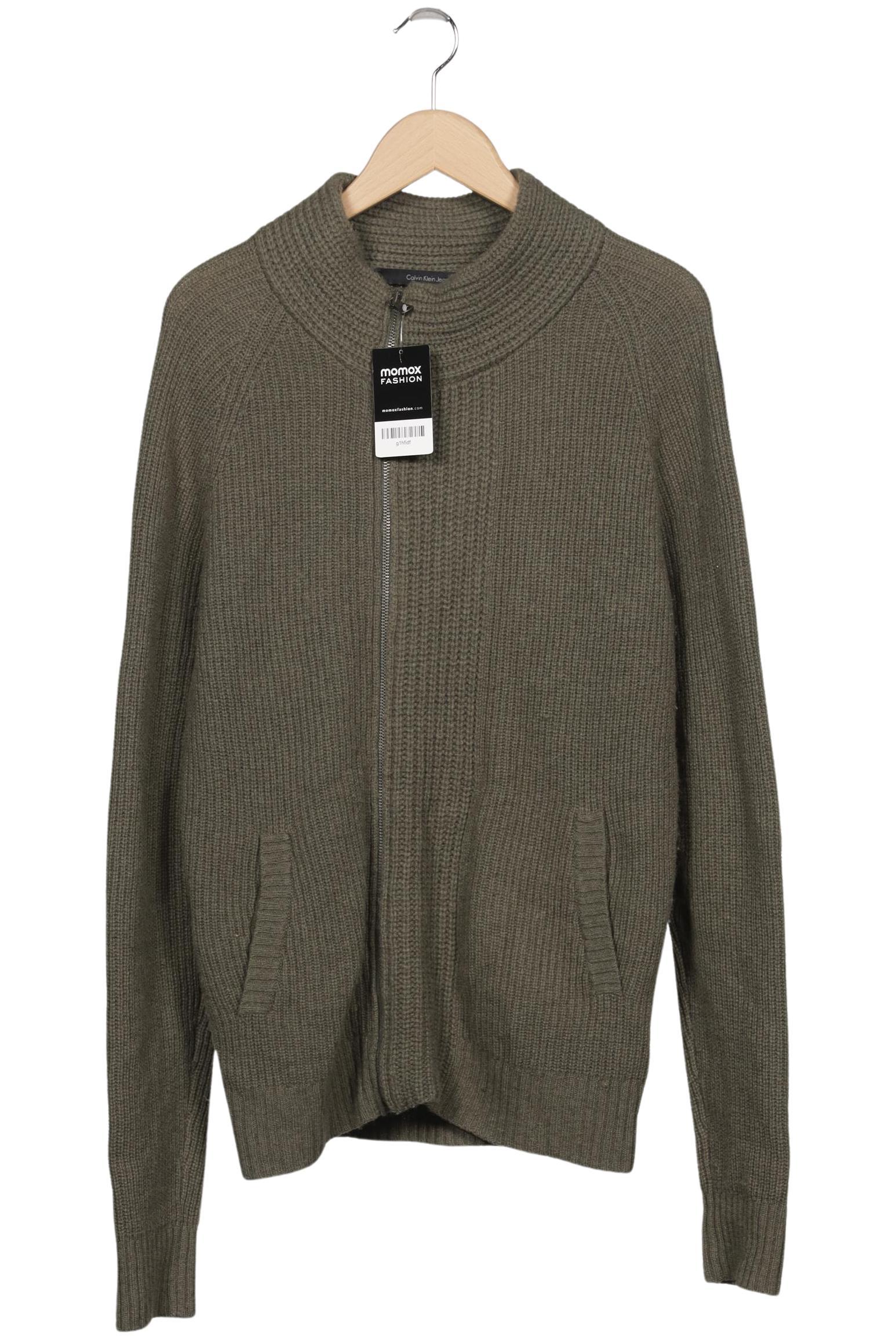 

Calvin Klein Jeans Herren Strickjacke, grün, Gr. 52
