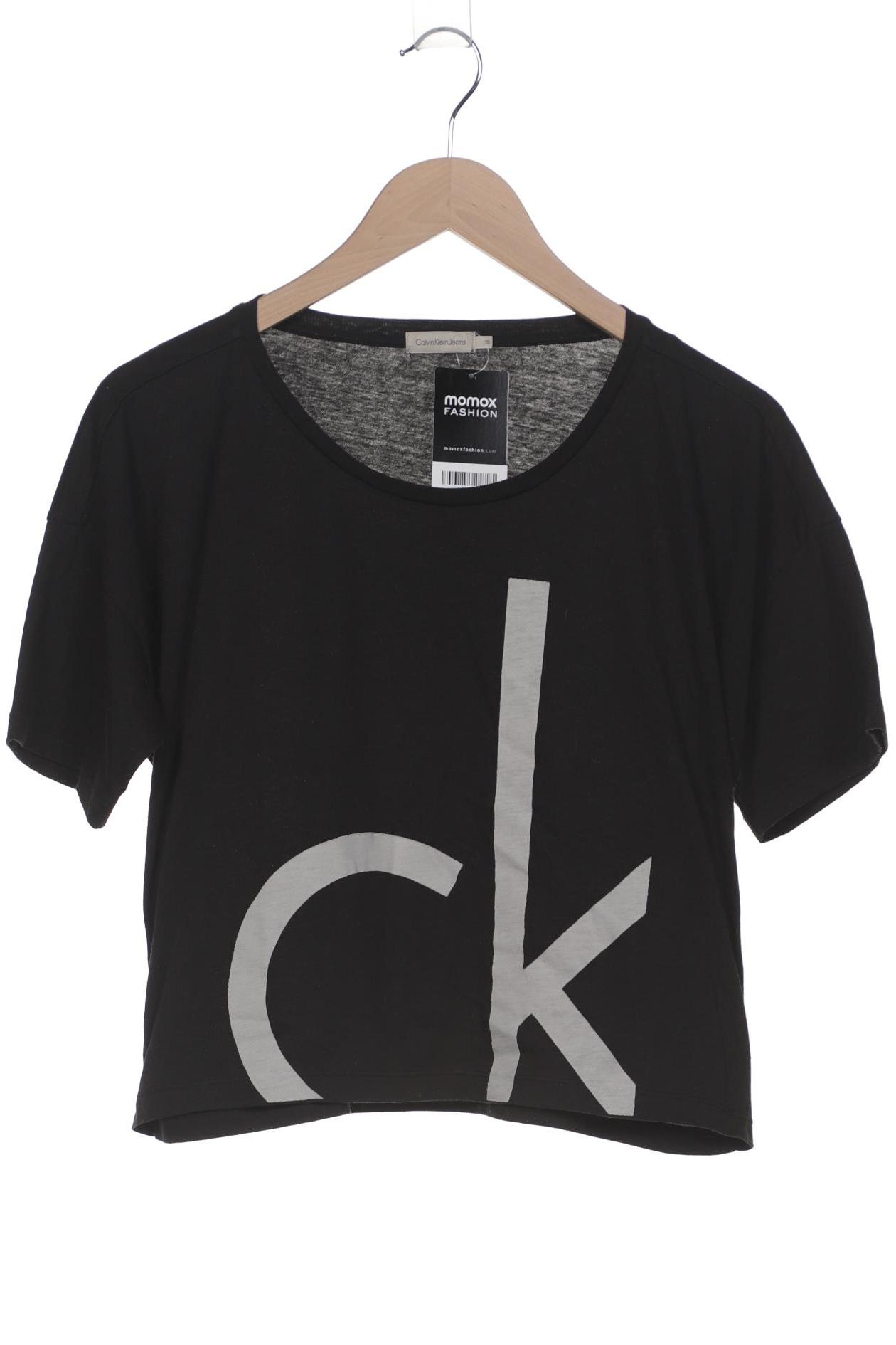 

Calvin Klein Jeans Damen T-Shirt, schwarz, Gr. 34
