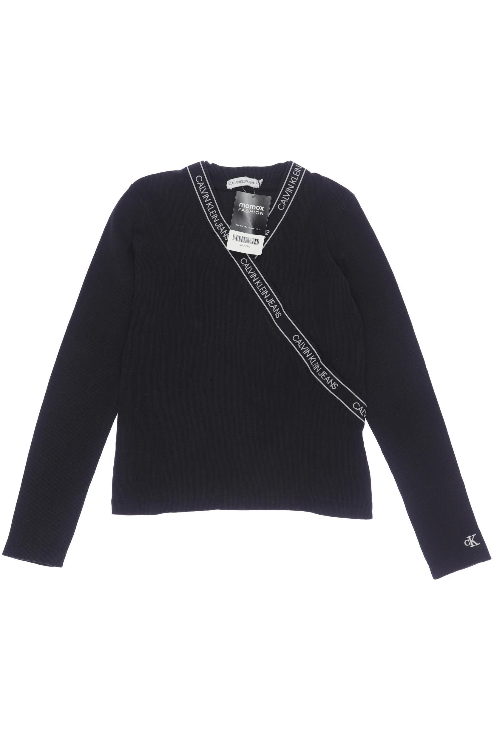 

Calvin Klein Jeans Damen Langarmshirt, schwarz, Gr. 164