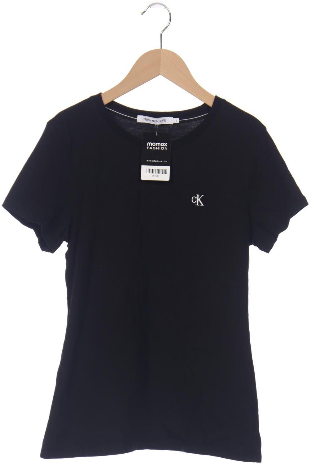 

Calvin Klein Jeans Damen T-Shirt, schwarz, Gr. 42