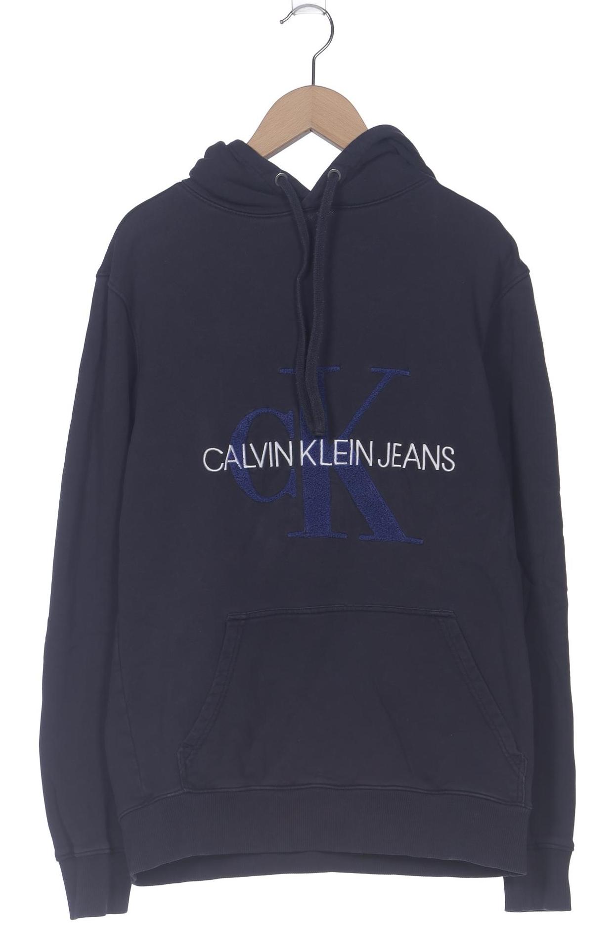 

Calvin Klein Jeans Herren Kapuzenpullover, marineblau, Gr. 46