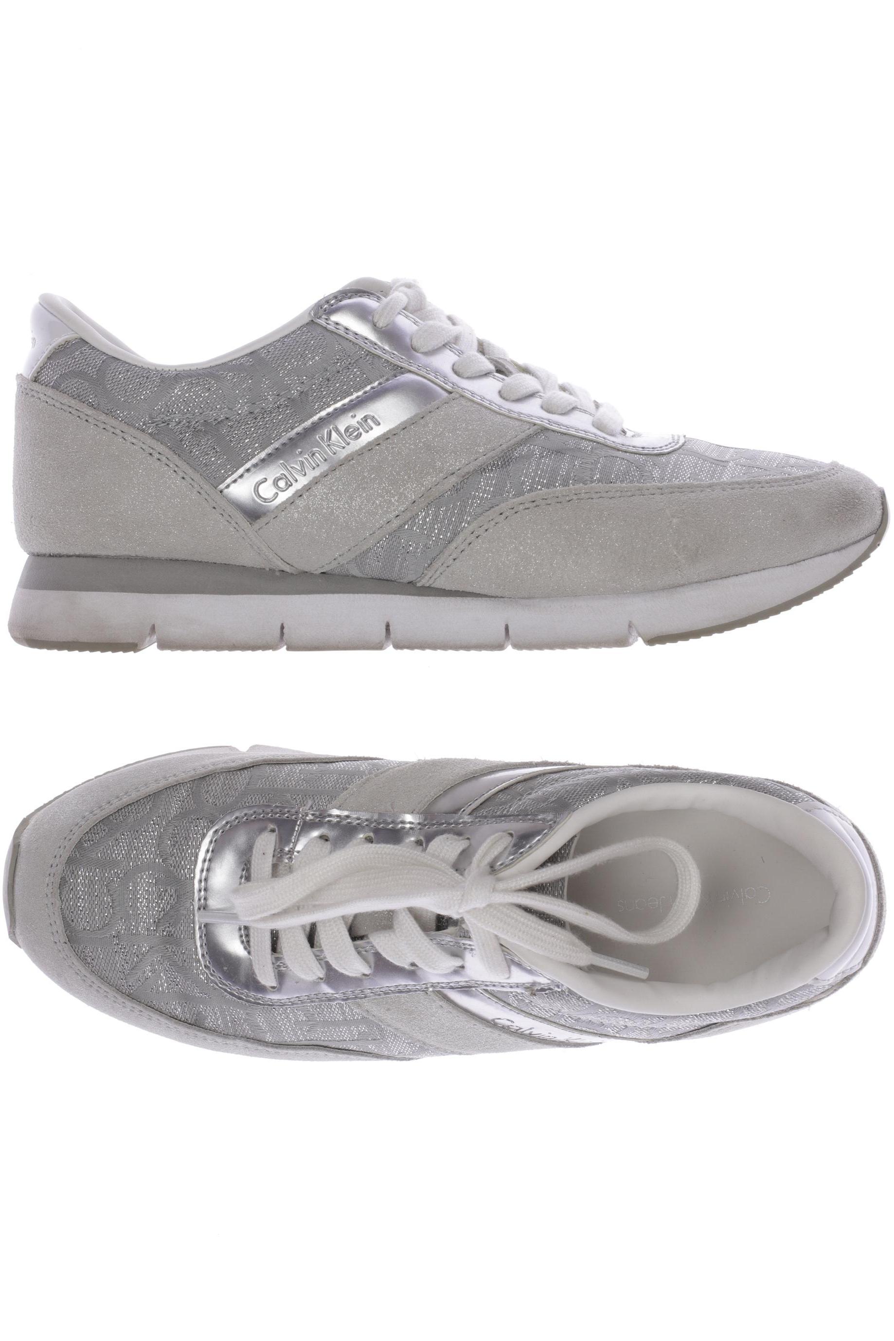 

Calvin Klein Jeans Damen Sneakers, silber