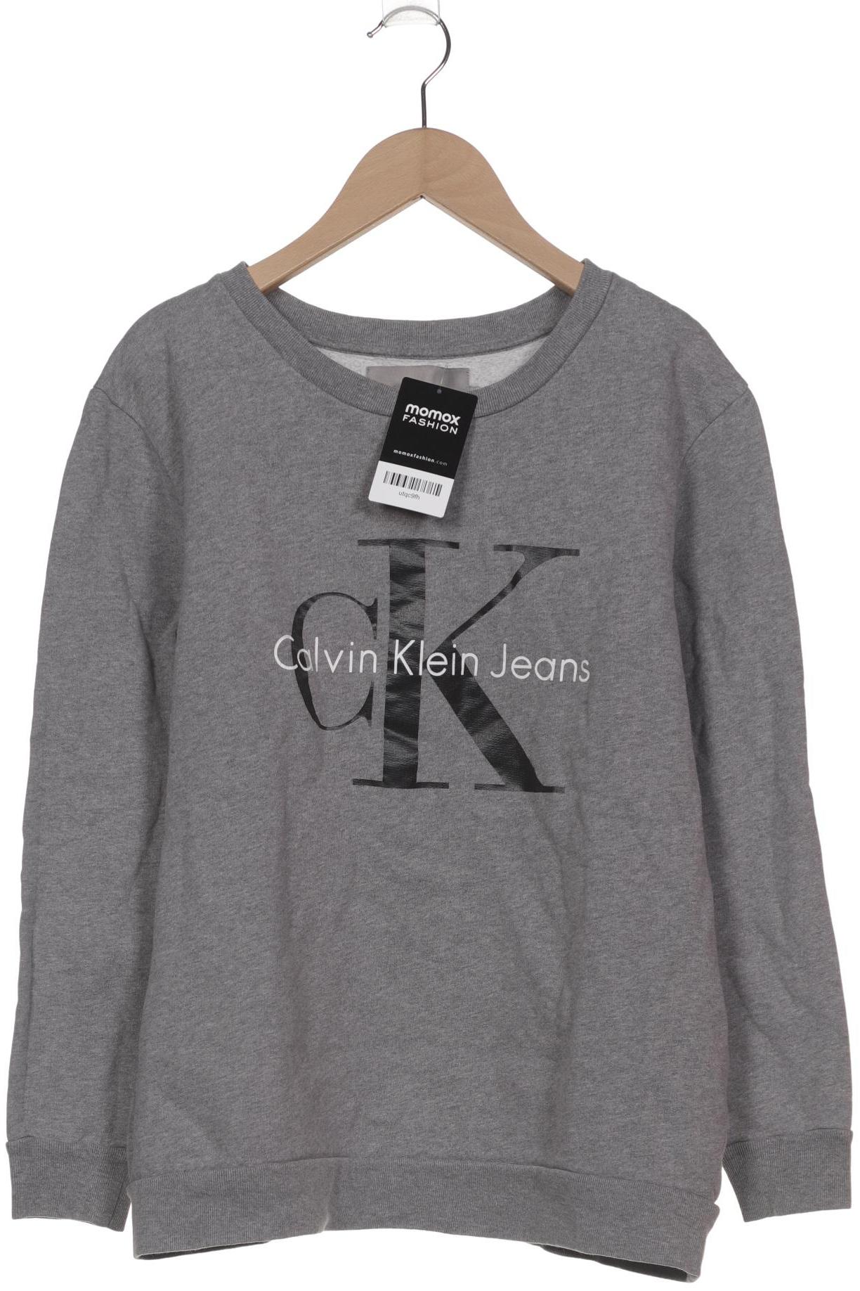 

Calvin Klein Jeans Damen Sweatshirt, grau, Gr. 36