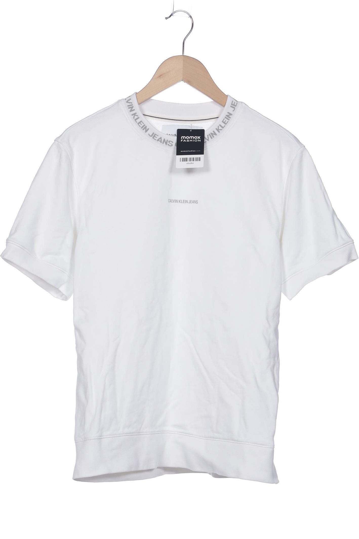 

Calvin Klein Jeans Herren Sweatshirt, weiß, Gr. 48