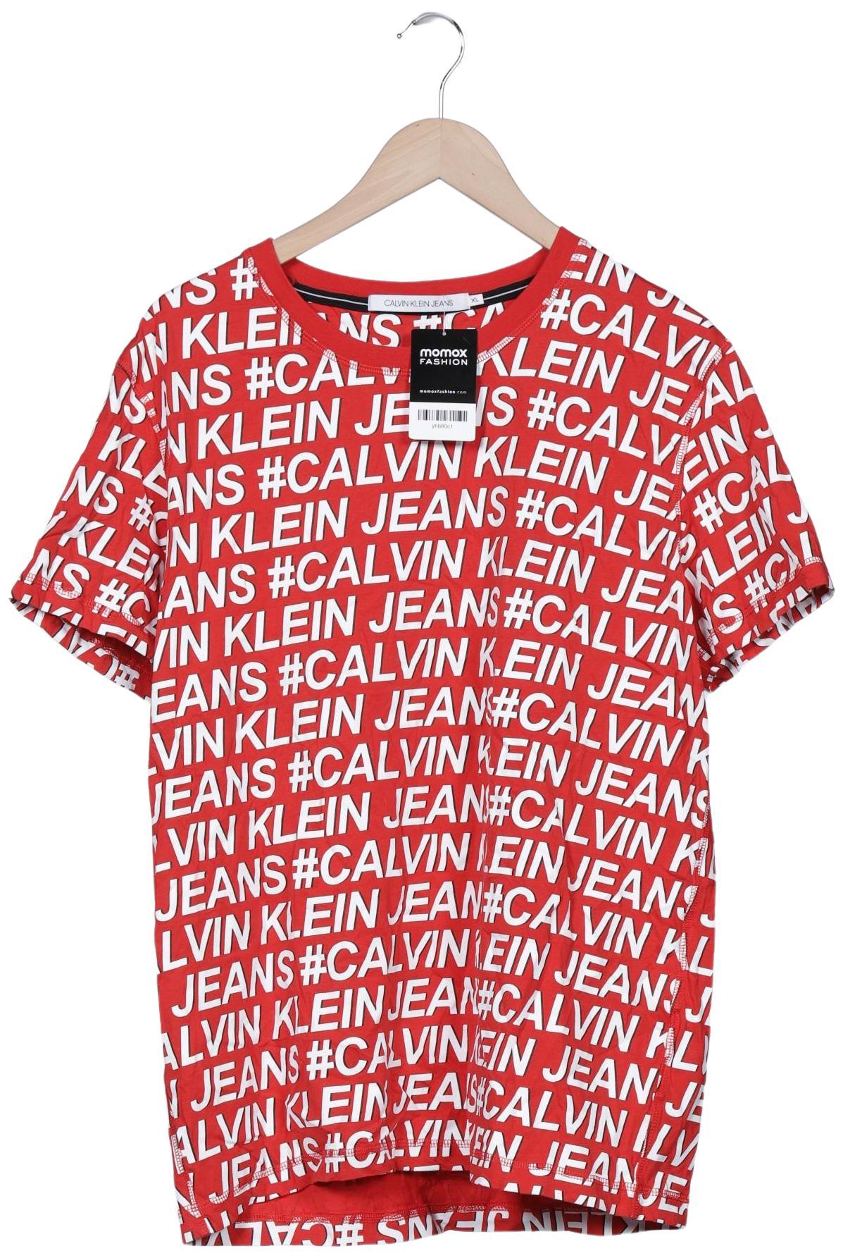 

Calvin Klein Jeans Herren T-Shirt, rot, Gr. 54