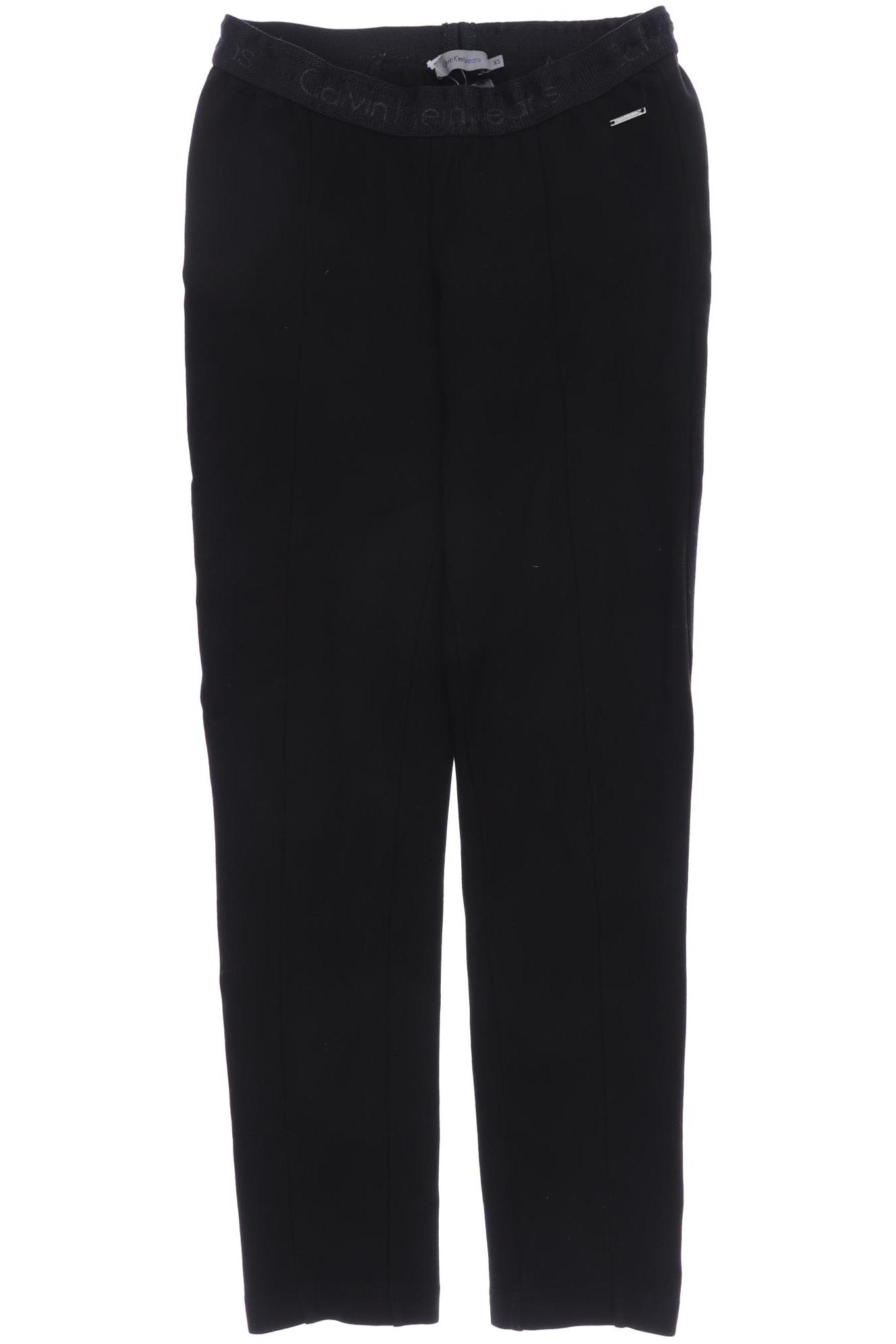 

Calvin Klein Jeans Damen Stoffhose, schwarz, Gr. 0