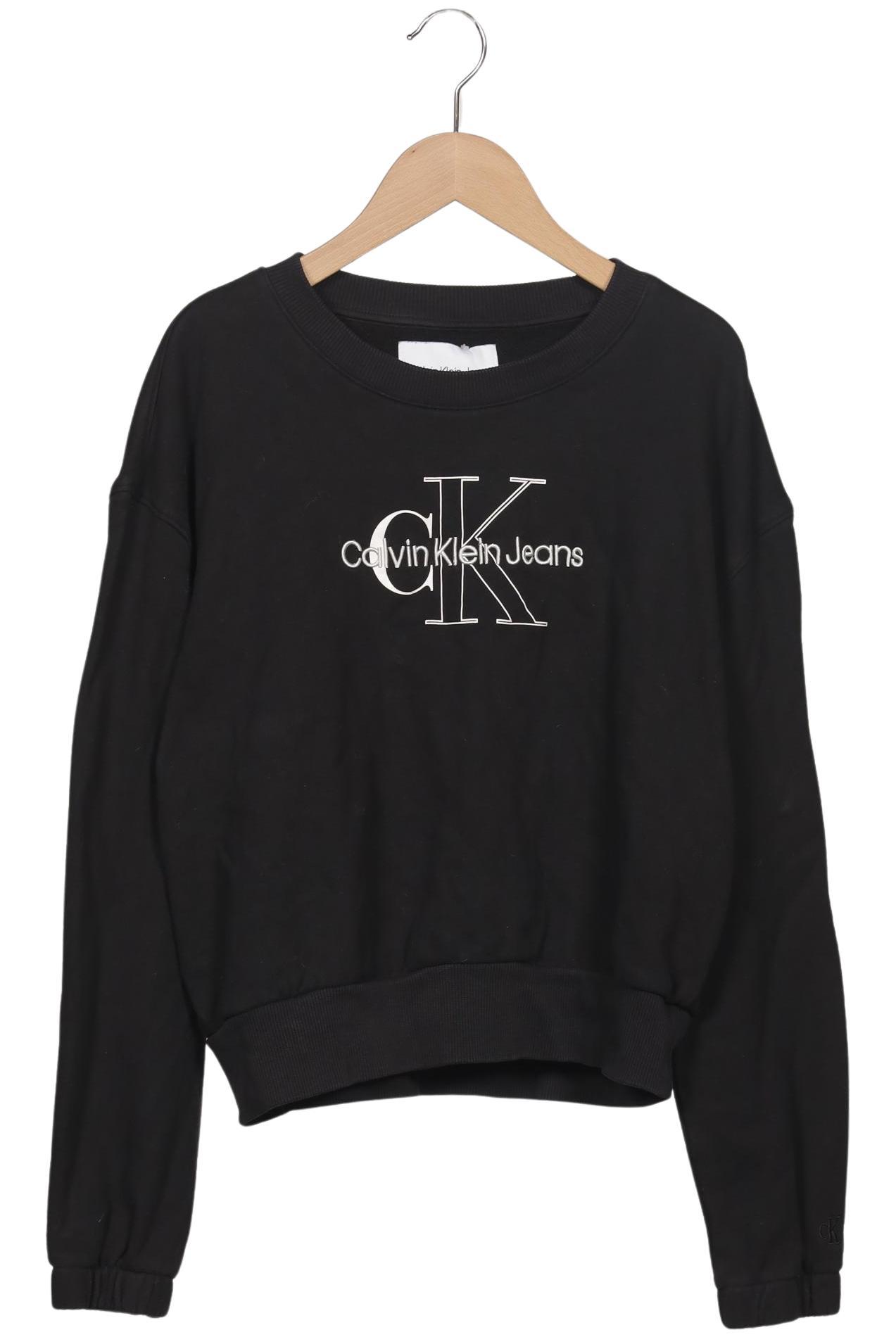 

Calvin Klein Jeans Damen Sweatshirt, schwarz, Gr. 44