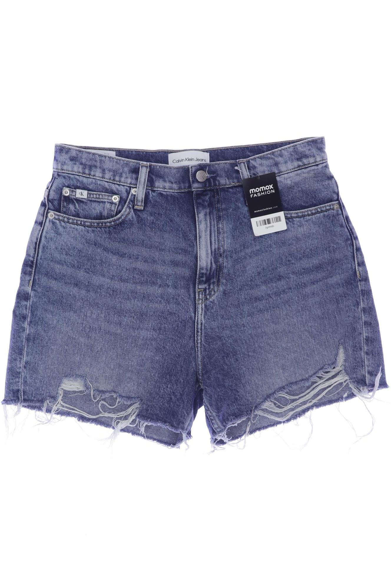 

Calvin Klein Jeans Damen Shorts, blau, Gr. 30