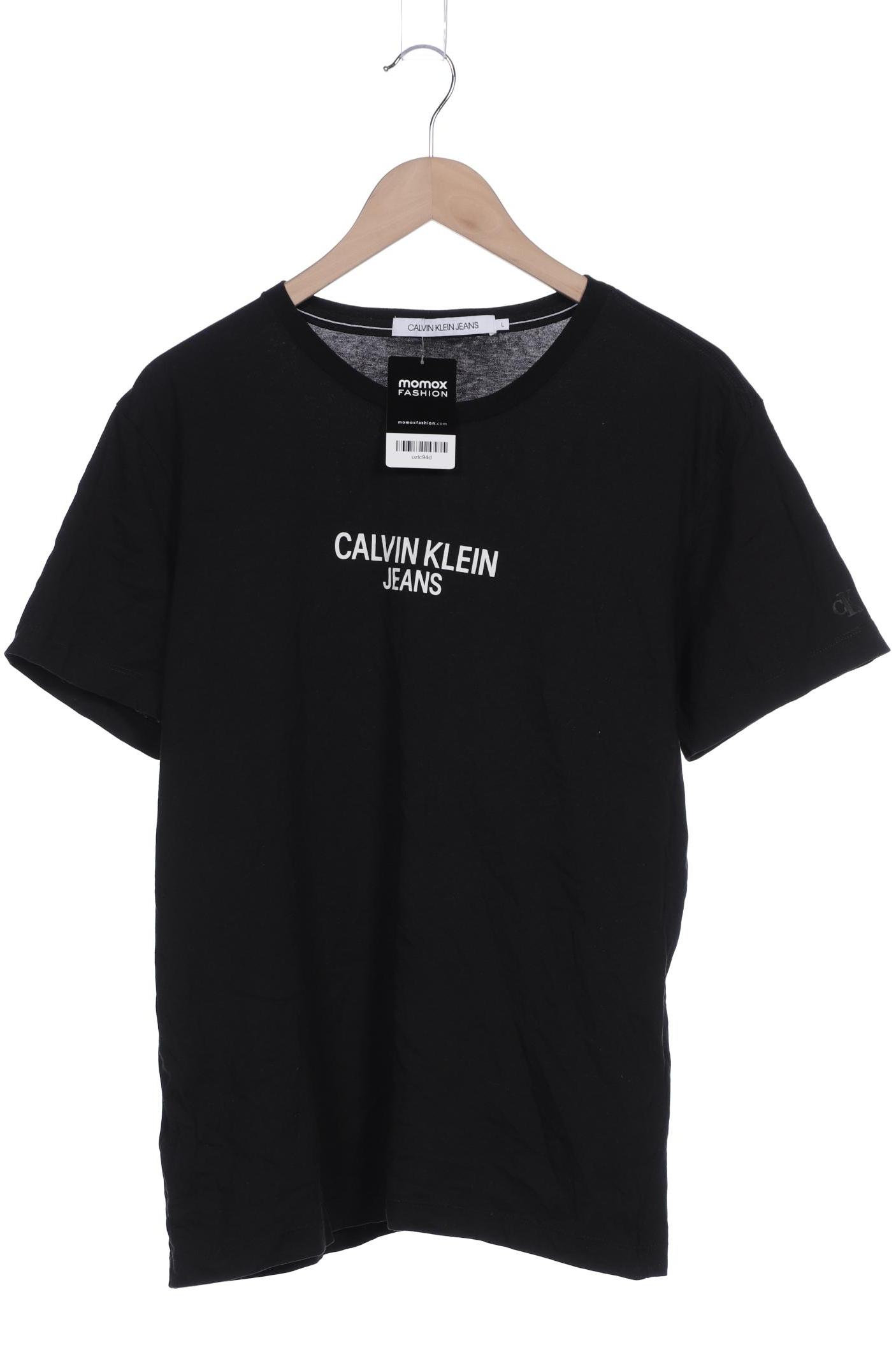 

Calvin Klein Jeans Damen T-Shirt, schwarz, Gr. 42