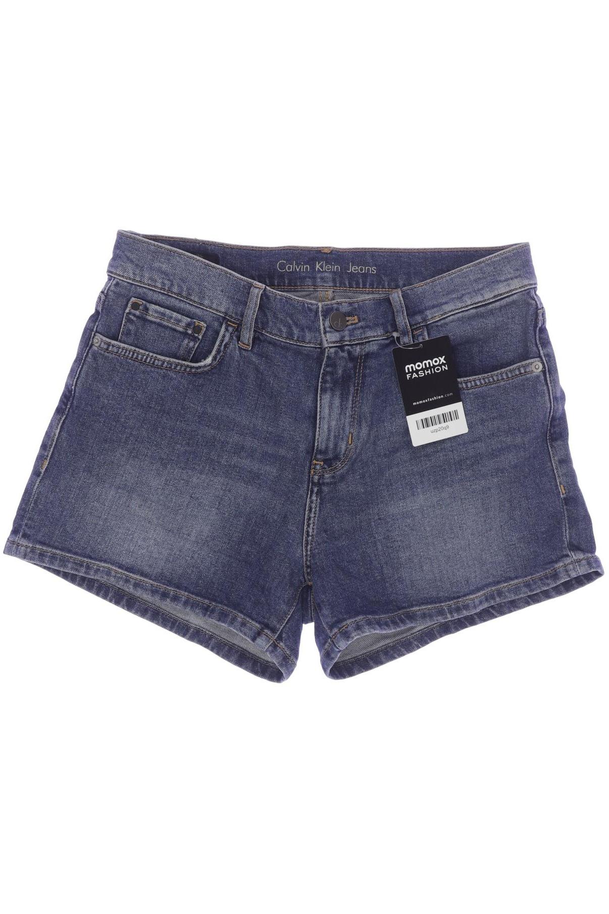 

Calvin Klein Jeans Damen Shorts, blau, Gr. 28