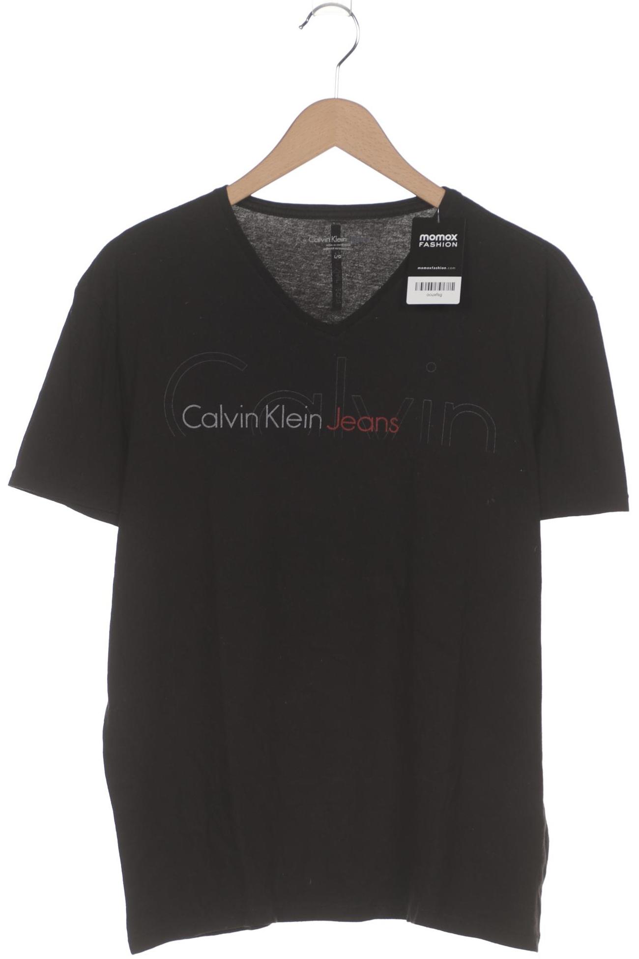 

Calvin Klein Jeans Damen T-Shirt, schwarz, Gr. 42