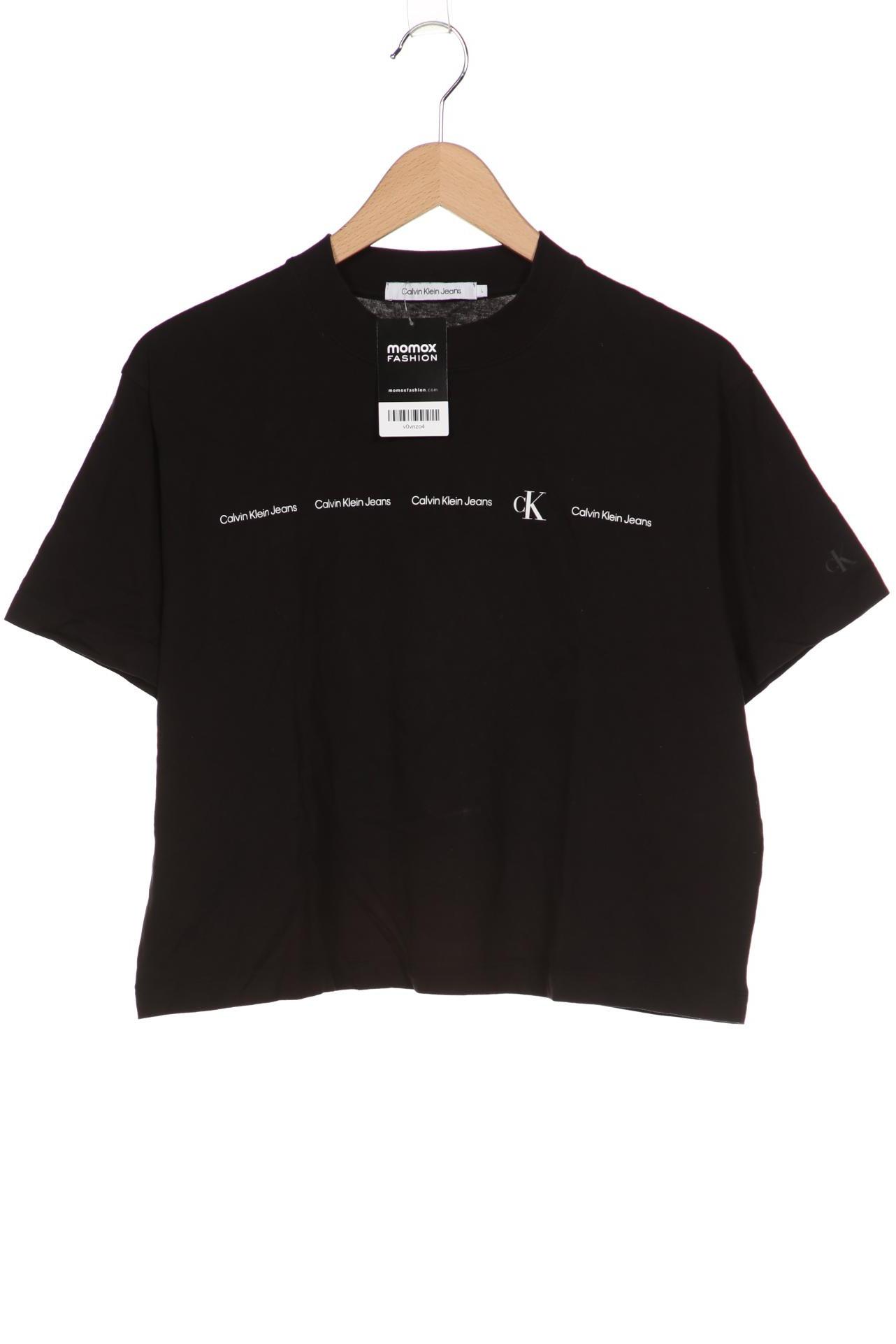 

Calvin Klein Jeans Damen T-Shirt, schwarz
