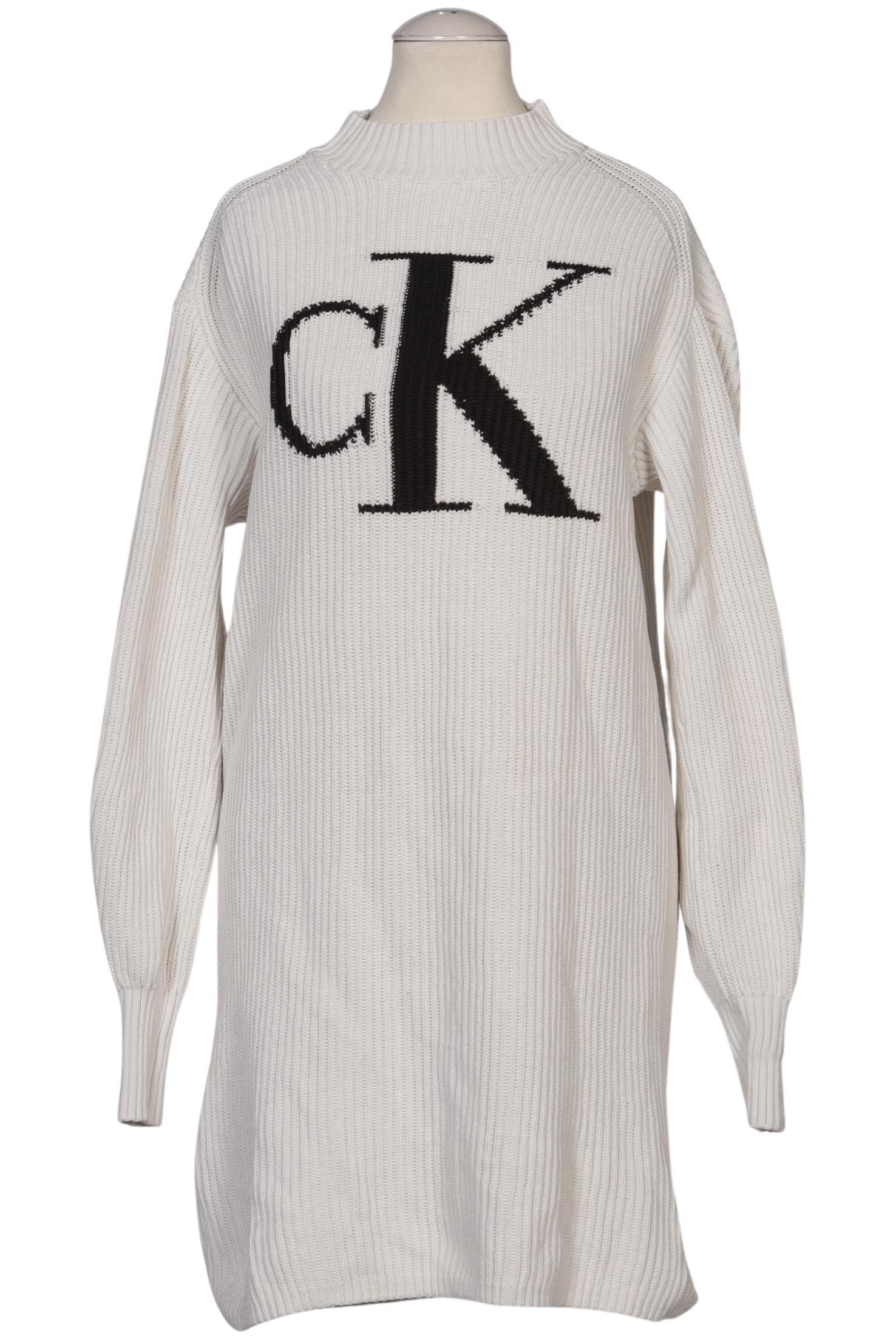 

Calvin Klein Jeans Damen Kleid, cremeweiß, Gr. 34