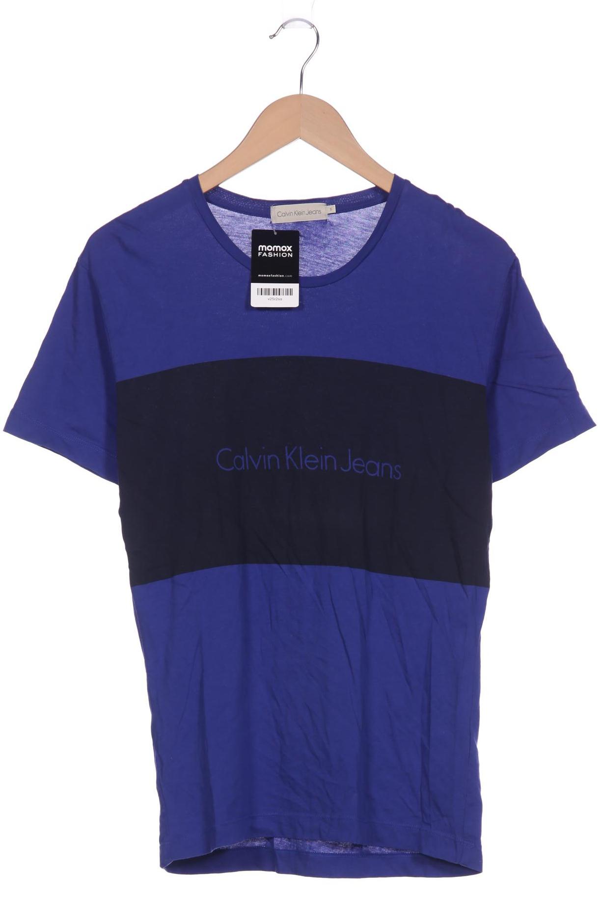 

Calvin Klein Jeans Herren T-Shirt, blau, Gr. 46