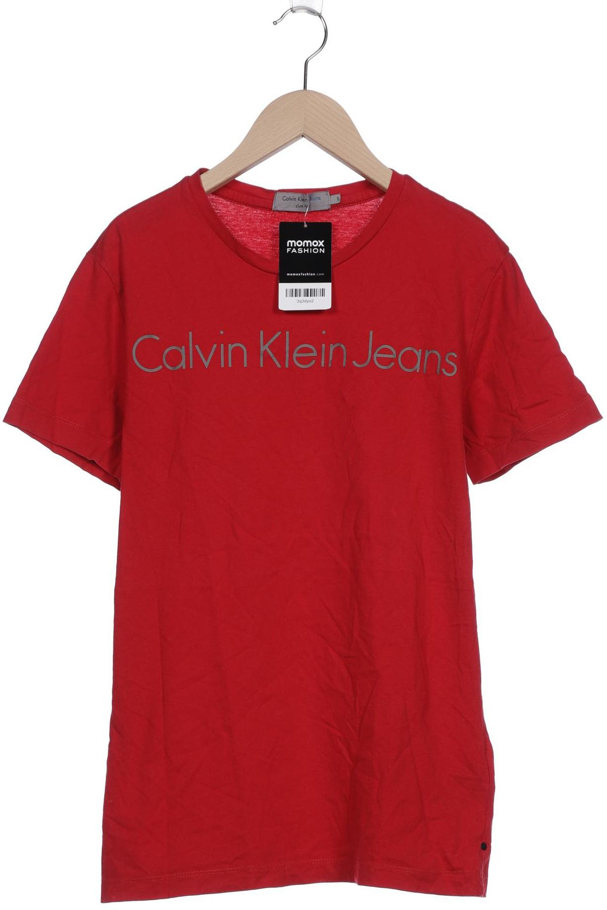 

Calvin Klein Jeans Herren T-Shirt, rot, Gr. 46