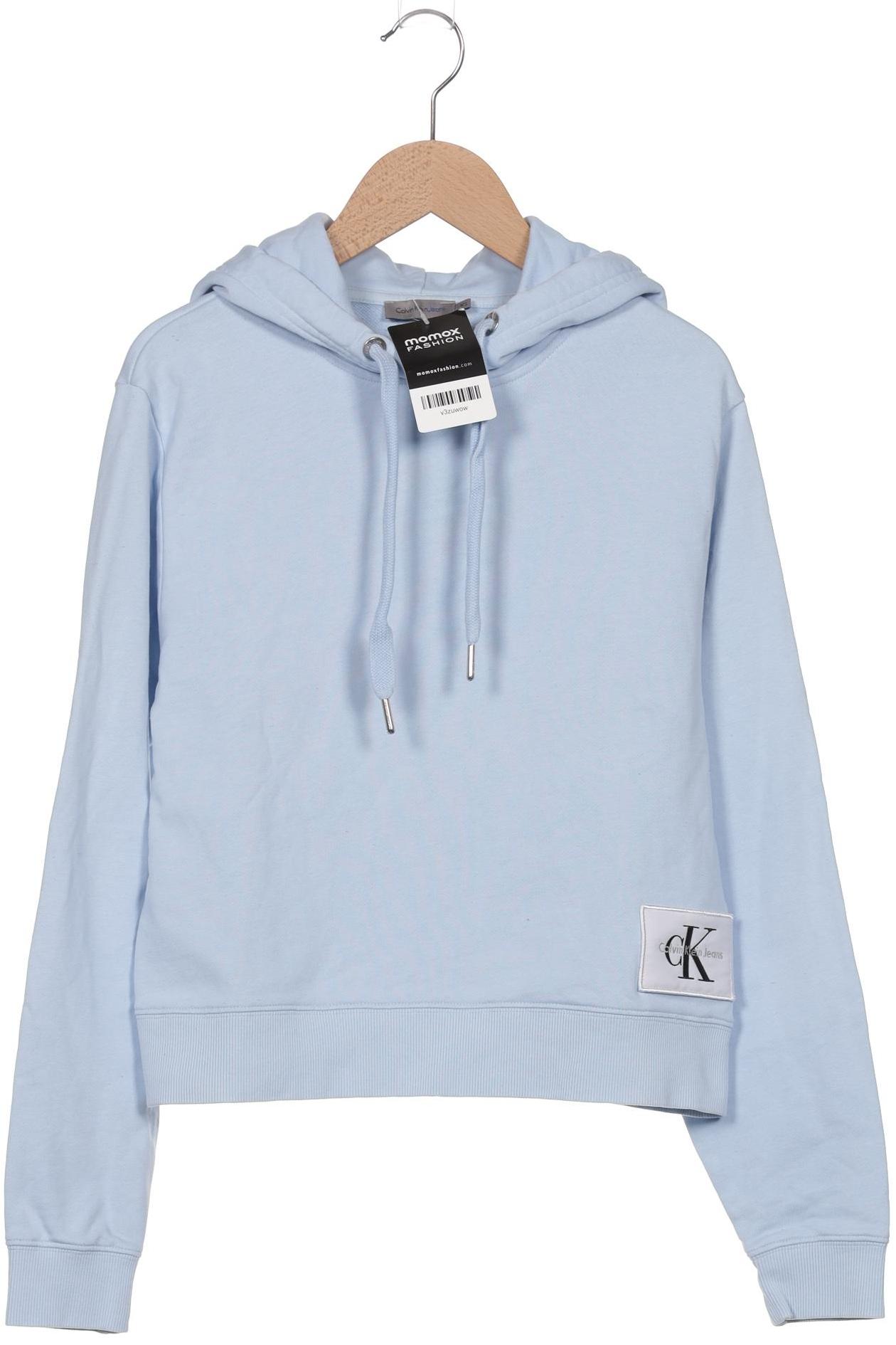 

Calvin Klein Jeans Damen Kapuzenpullover, blau, Gr. 34