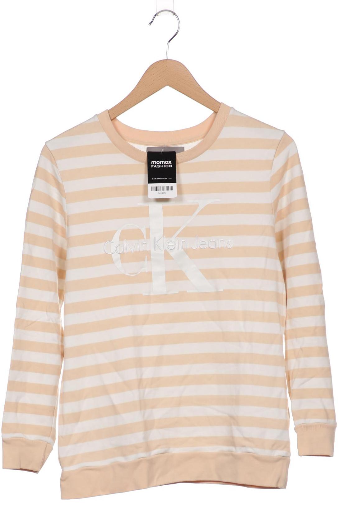

Calvin Klein Jeans Damen Sweatshirt, beige, Gr. 36