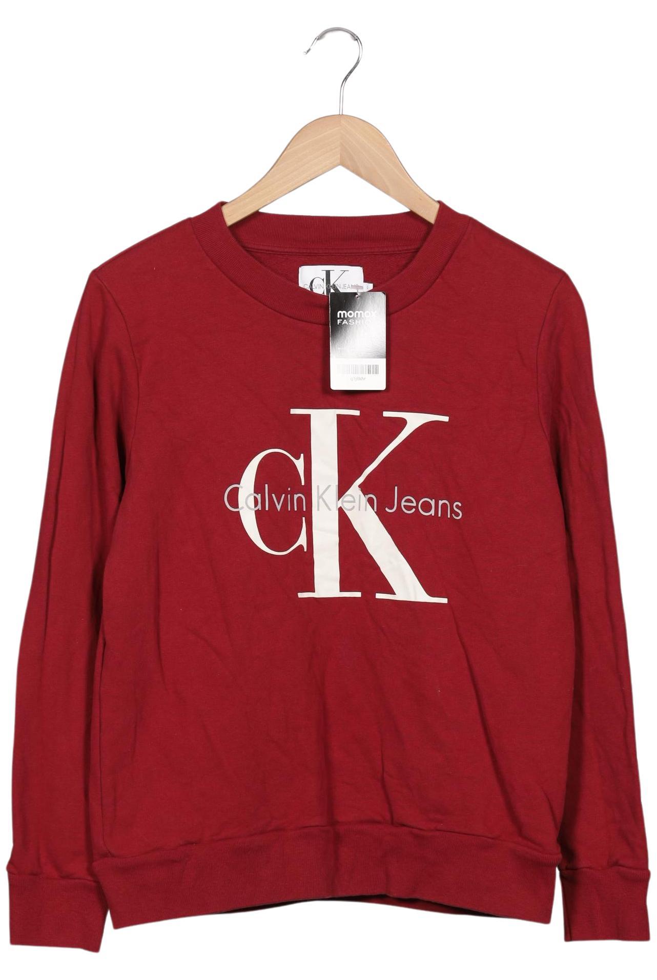 

Calvin Klein Jeans Damen Sweatshirt, bordeaux, Gr. 42