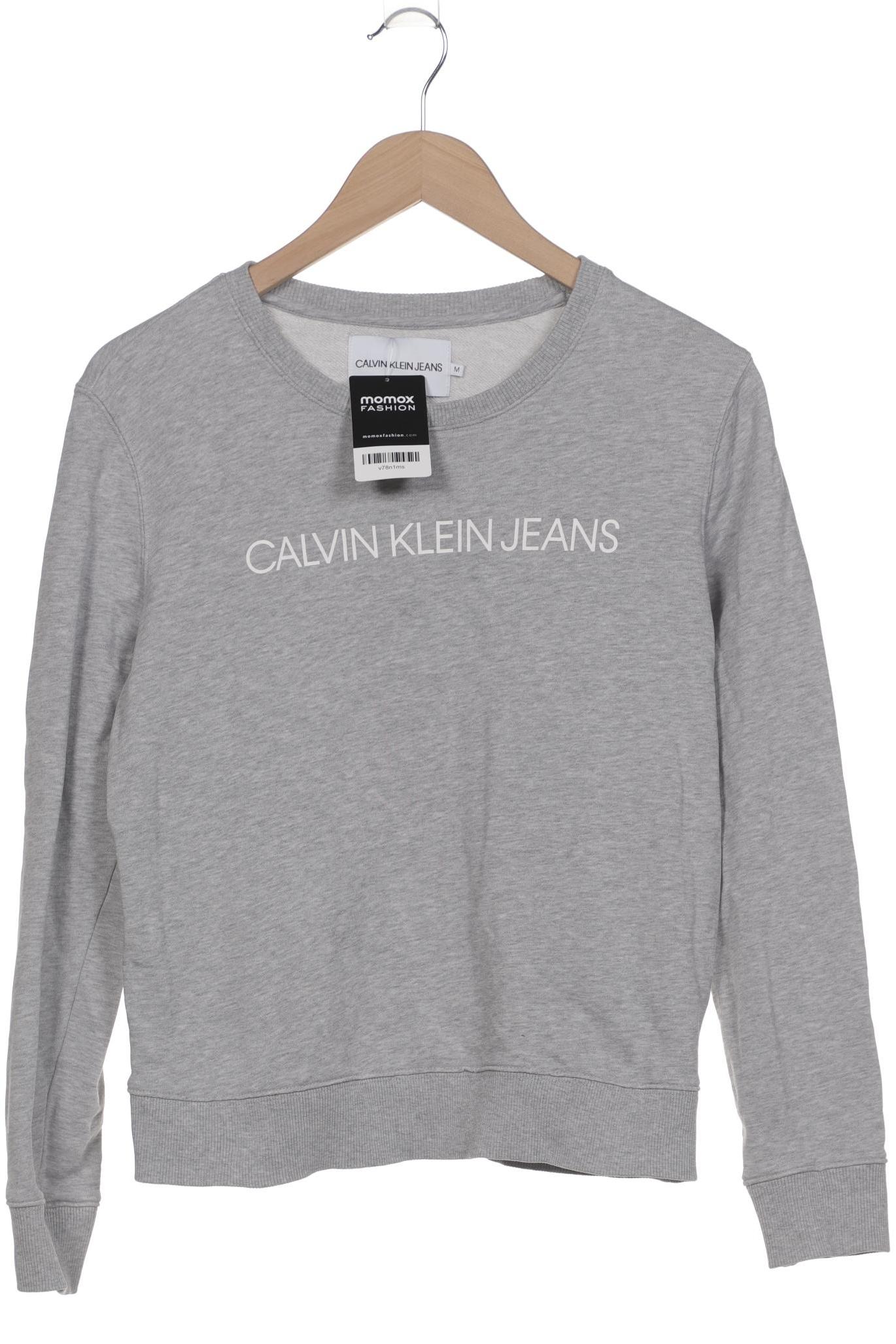 

Calvin Klein Jeans Damen Sweatshirt, grau, Gr. 38