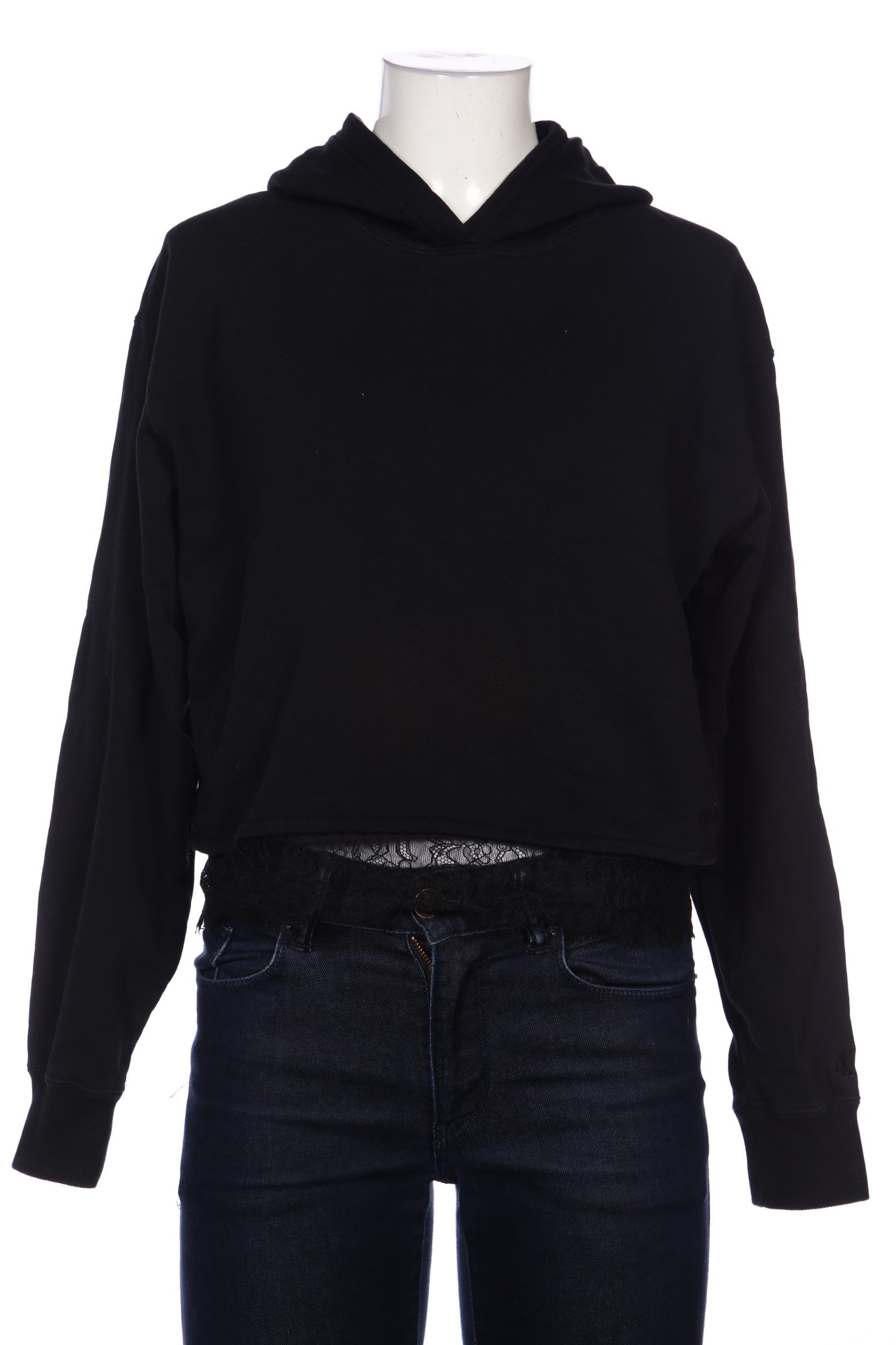 

Calvin Klein Jeans Damen Kapuzenpullover, schwarz, Gr. 38