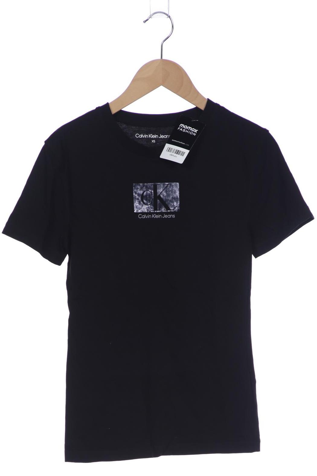

Calvin Klein Jeans Damen T-Shirt, schwarz, Gr. 34