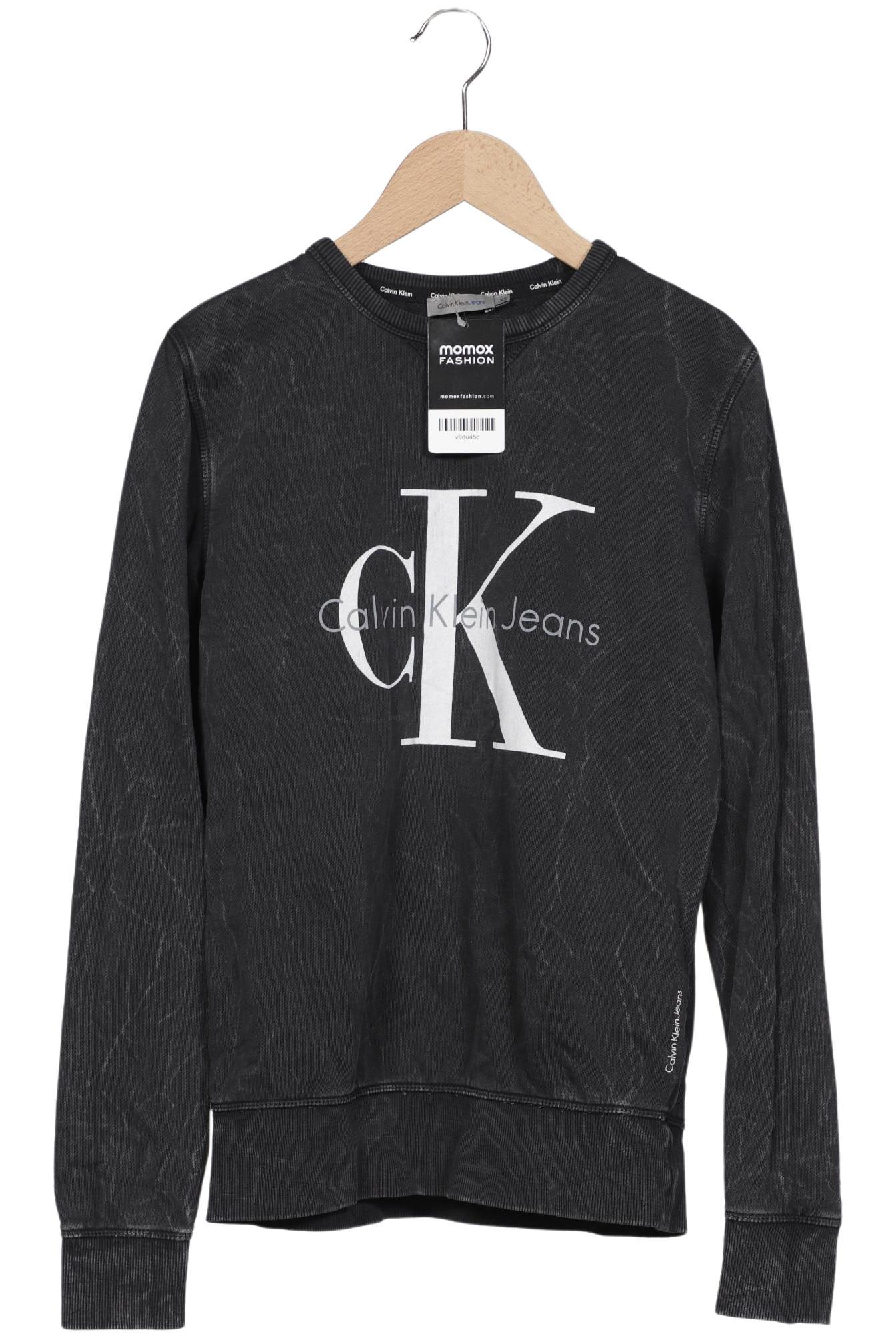 

Calvin Klein Jeans Damen Sweatshirt, grau, Gr. 34