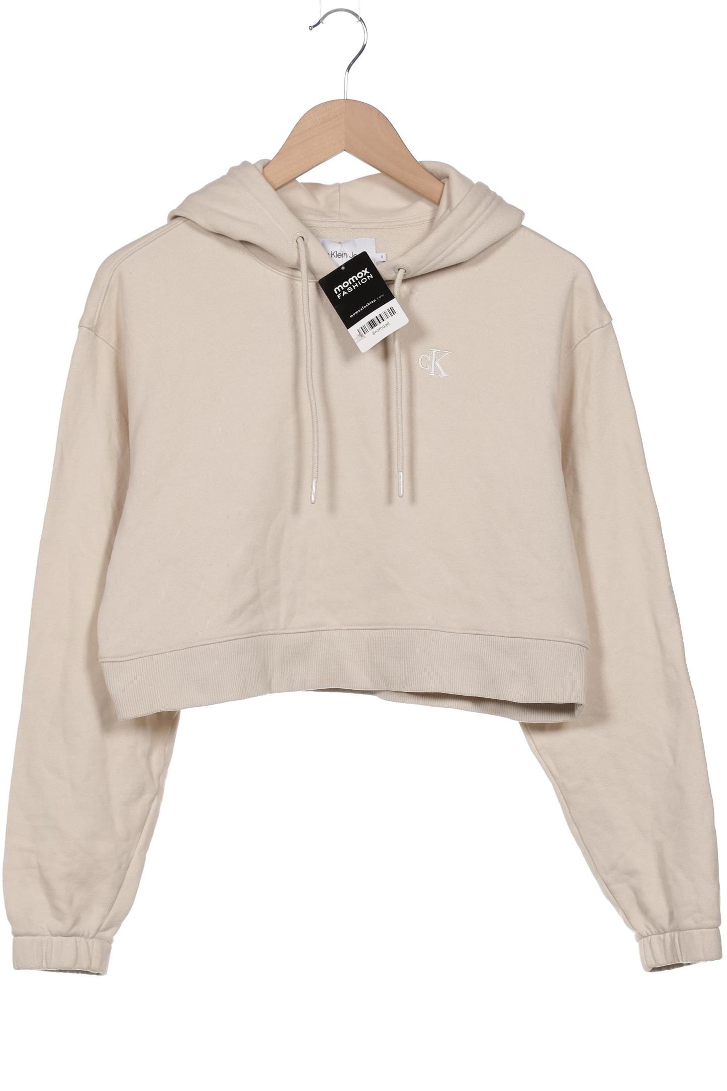 

Calvin Klein Jeans Damen Kapuzenpullover, beige, Gr. 36