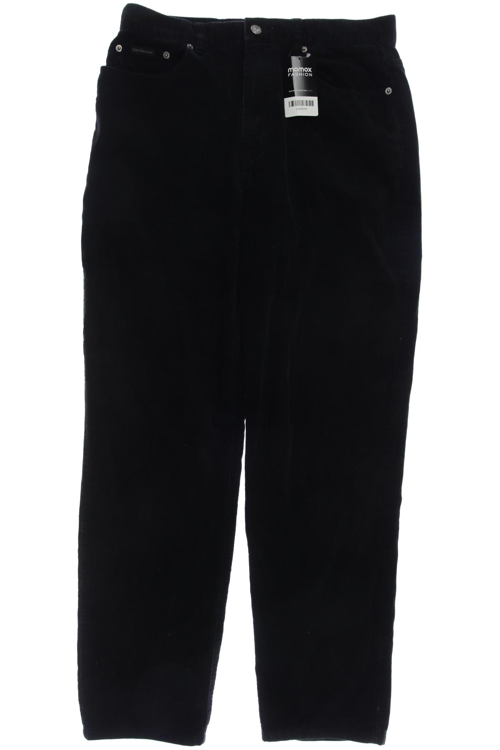 

Calvin Klein Jeans Damen Stoffhose, schwarz, Gr. 12