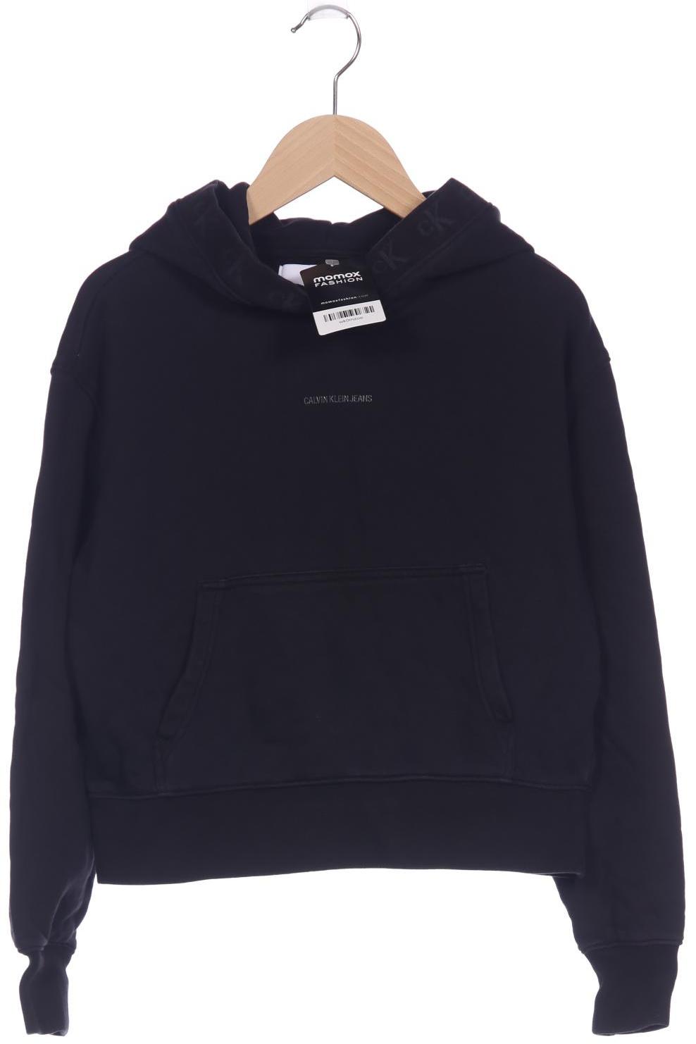 

Calvin Klein Jeans Damen Kapuzenpullover, schwarz, Gr. 34
