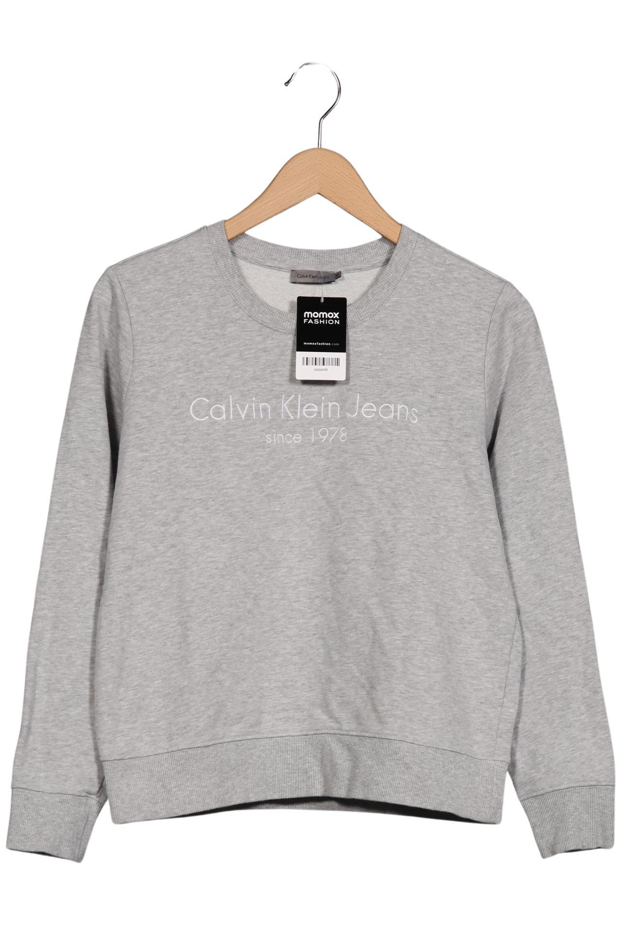 

Calvin Klein Jeans Damen Sweatshirt, grau, Gr. 38