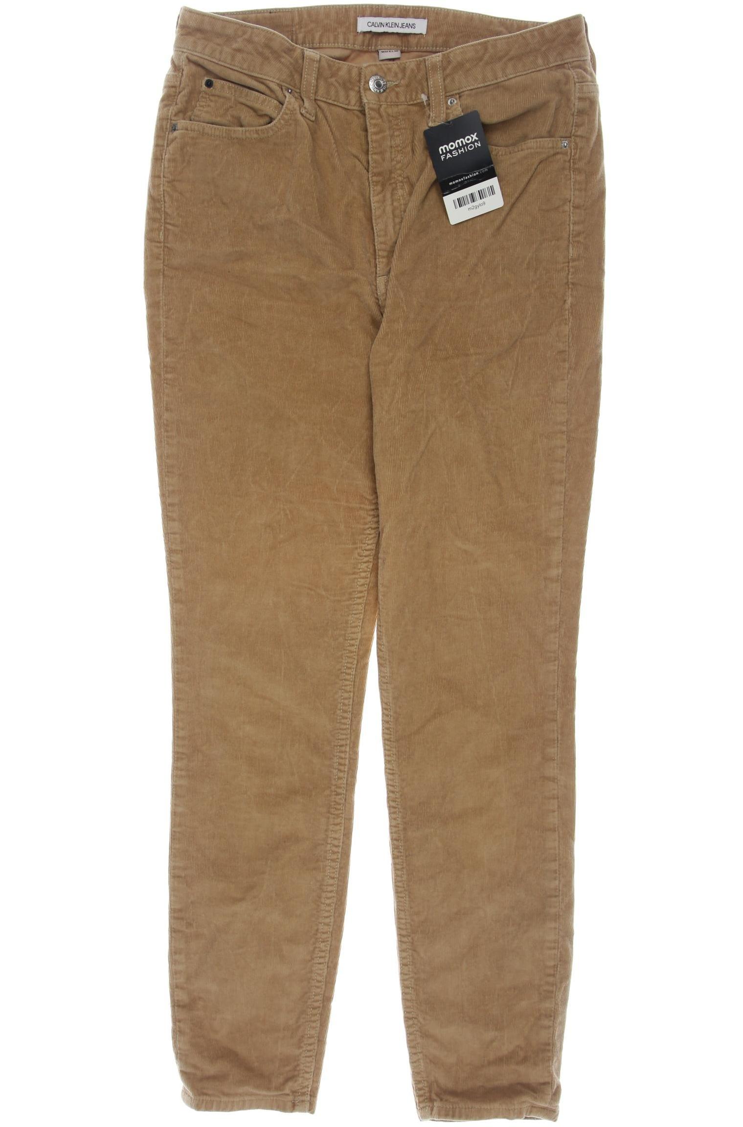 

Calvin Klein Jeans Damen Stoffhose, beige, Gr. 31