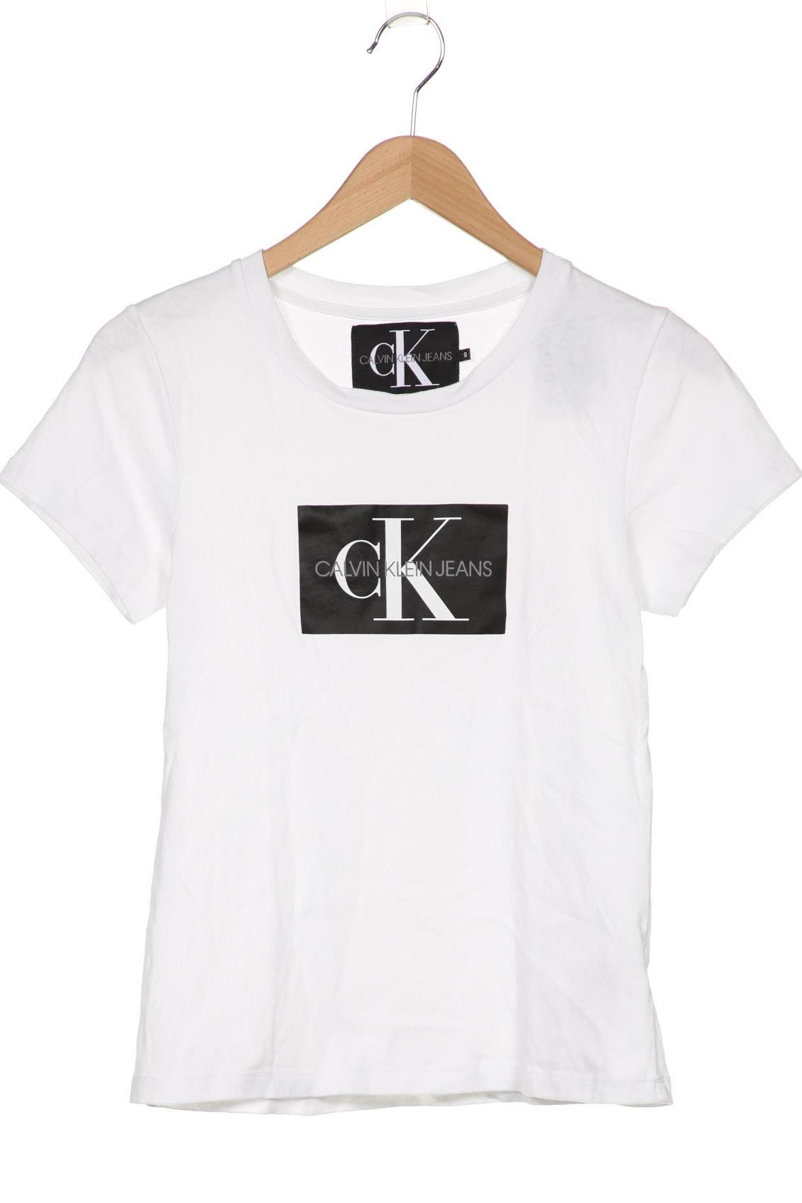 

Calvin Klein Jeans Damen T-Shirt, weiß