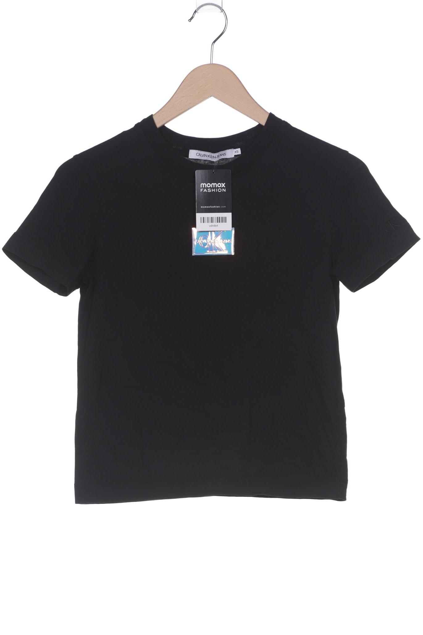 

Calvin Klein Jeans Damen T-Shirt, schwarz, Gr. 34