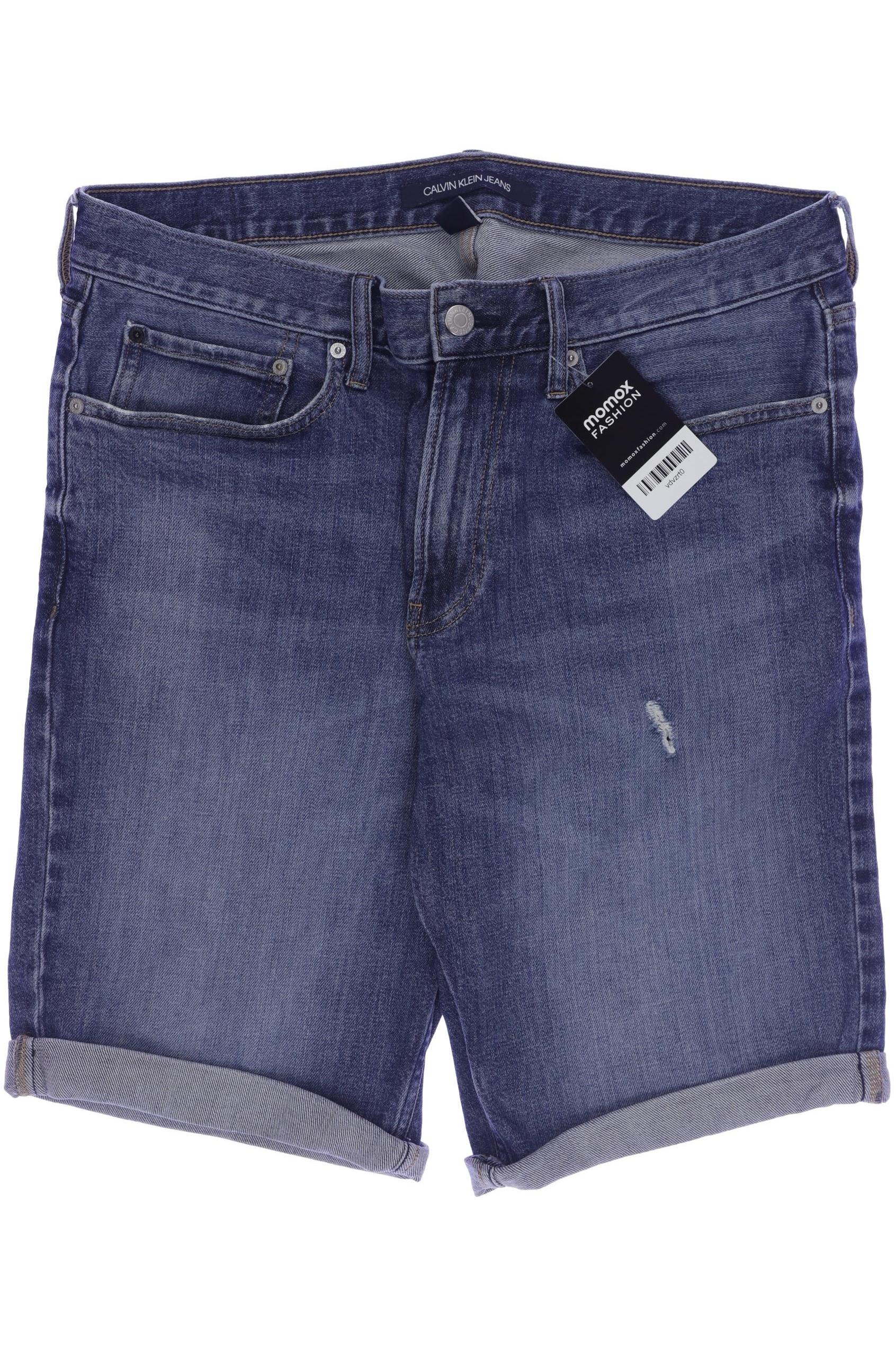 

Calvin Klein Jeans Herren Shorts, blau, Gr. 33
