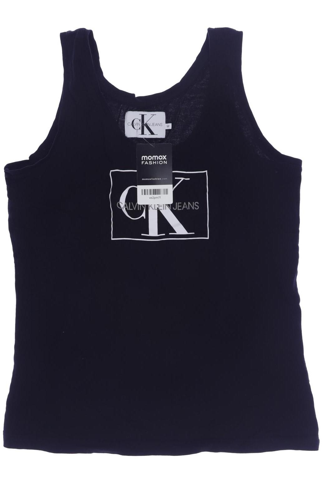 

Calvin Klein Jeans Damen Top, schwarz, Gr. 38