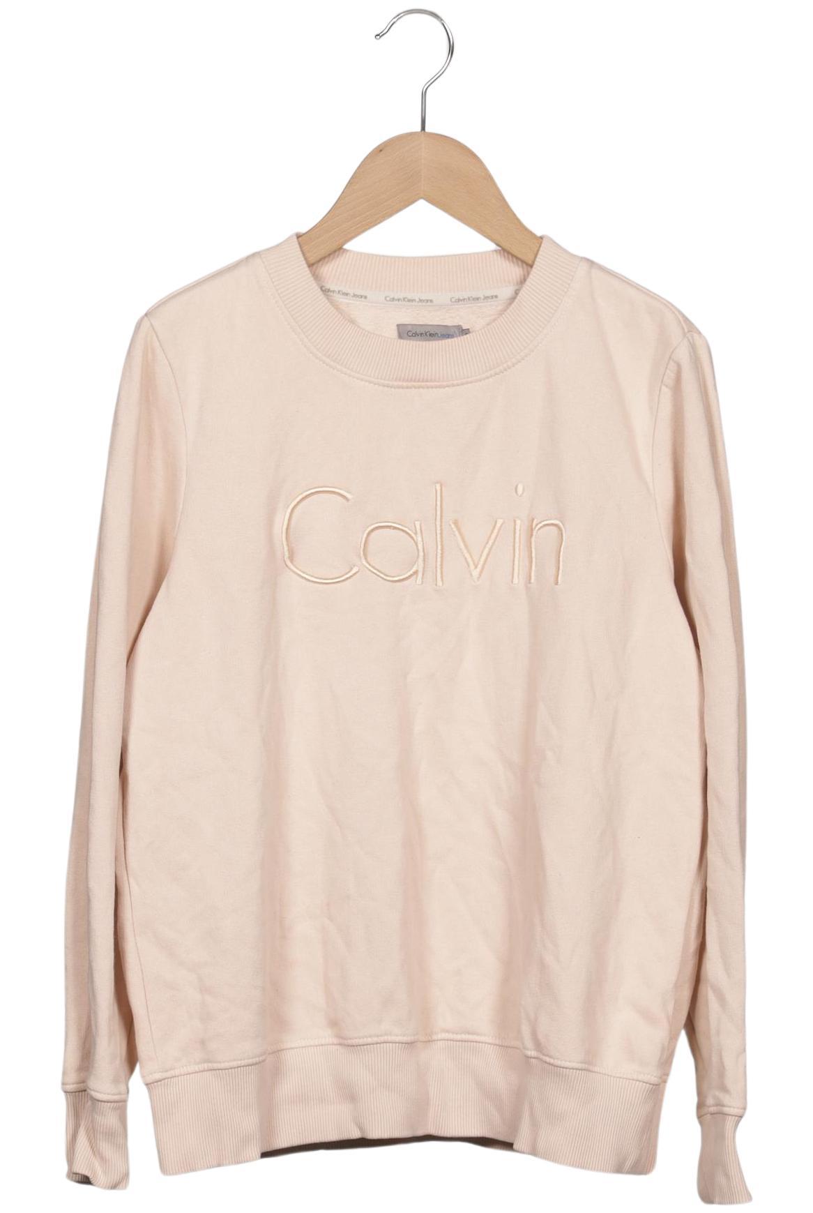 

Calvin Klein Jeans Damen Sweatshirt, beige, Gr. 36