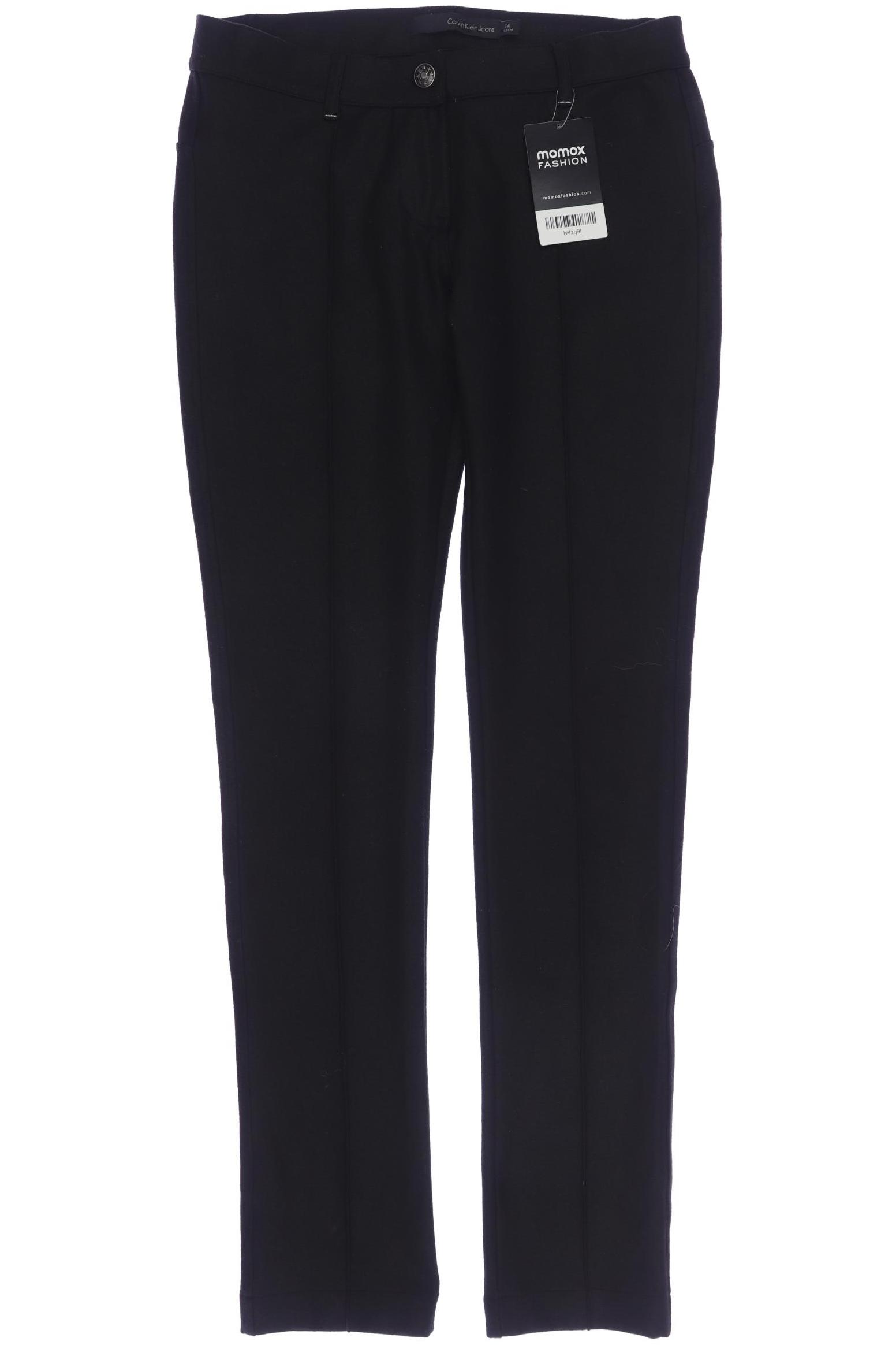 

Calvin Klein Jeans Damen Stoffhose, schwarz, Gr. 158