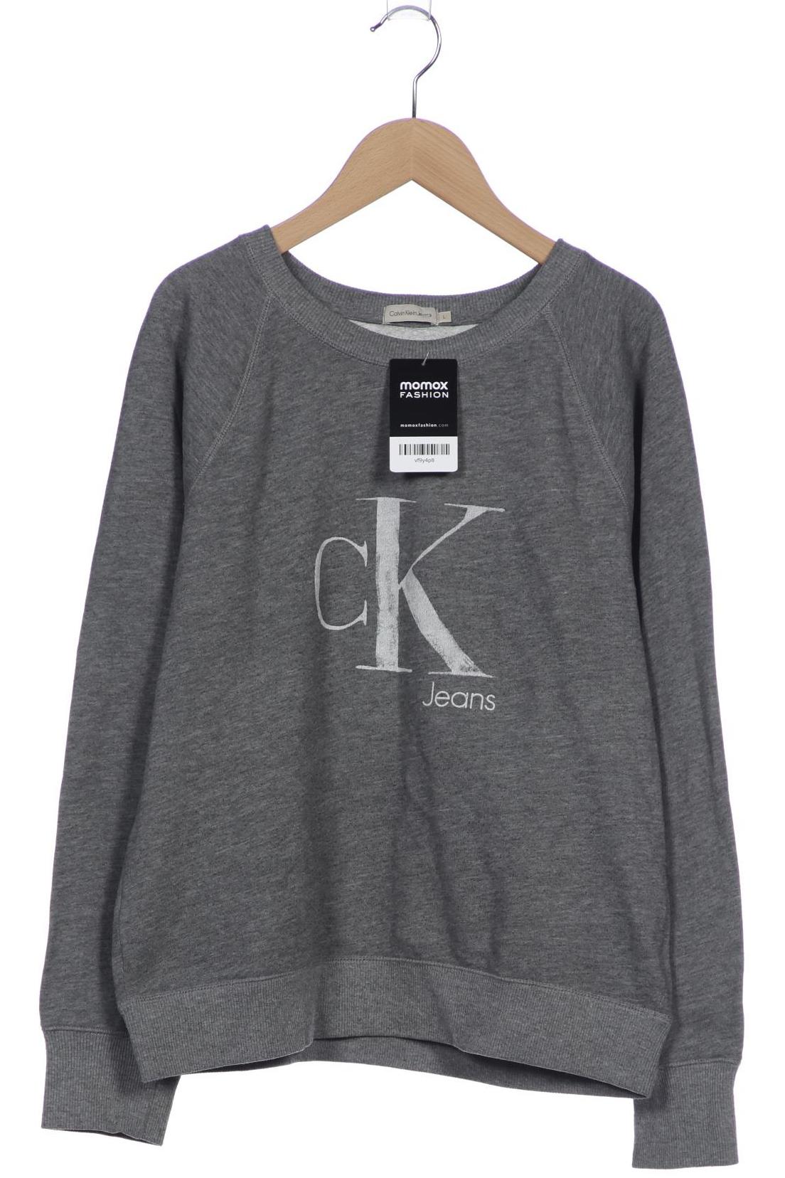 

Calvin Klein Jeans Damen Sweatshirt, grau, Gr. 42
