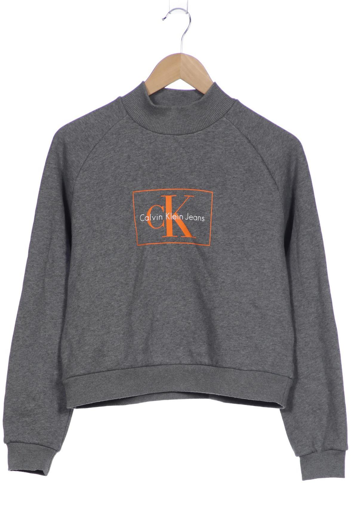 

Calvin Klein Jeans Damen Sweatshirt, grau, Gr. 36