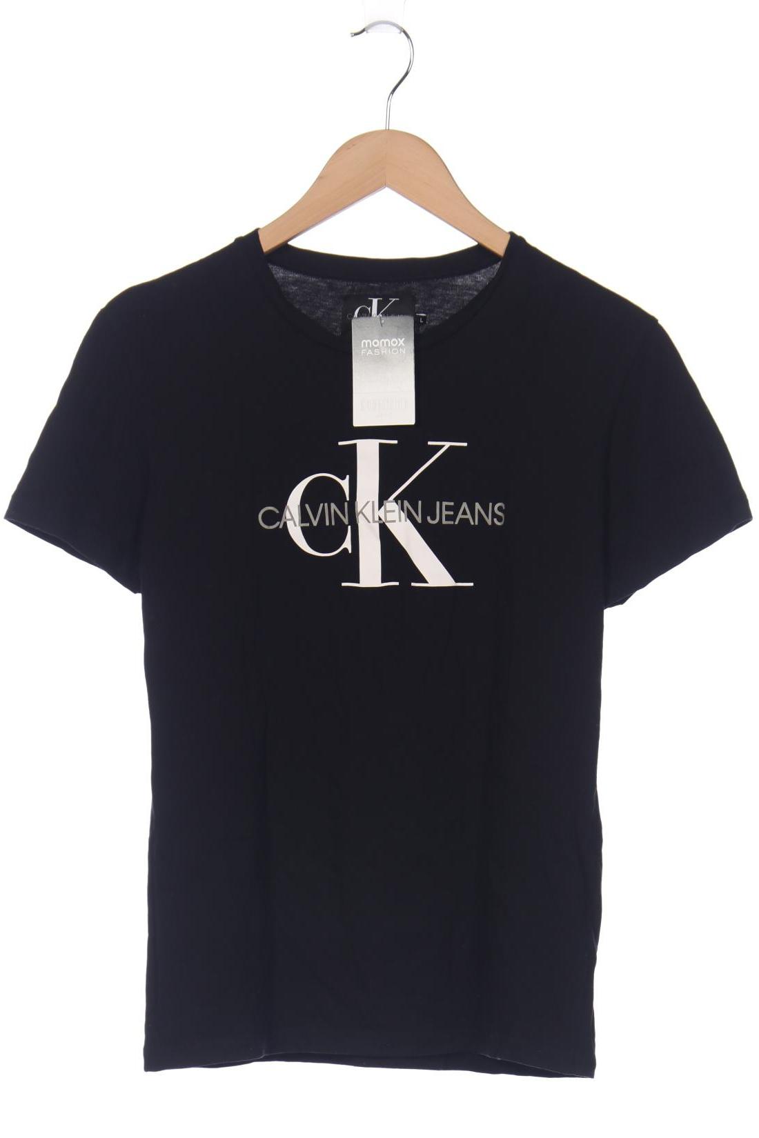 

Calvin Klein Jeans Damen T-Shirt, schwarz