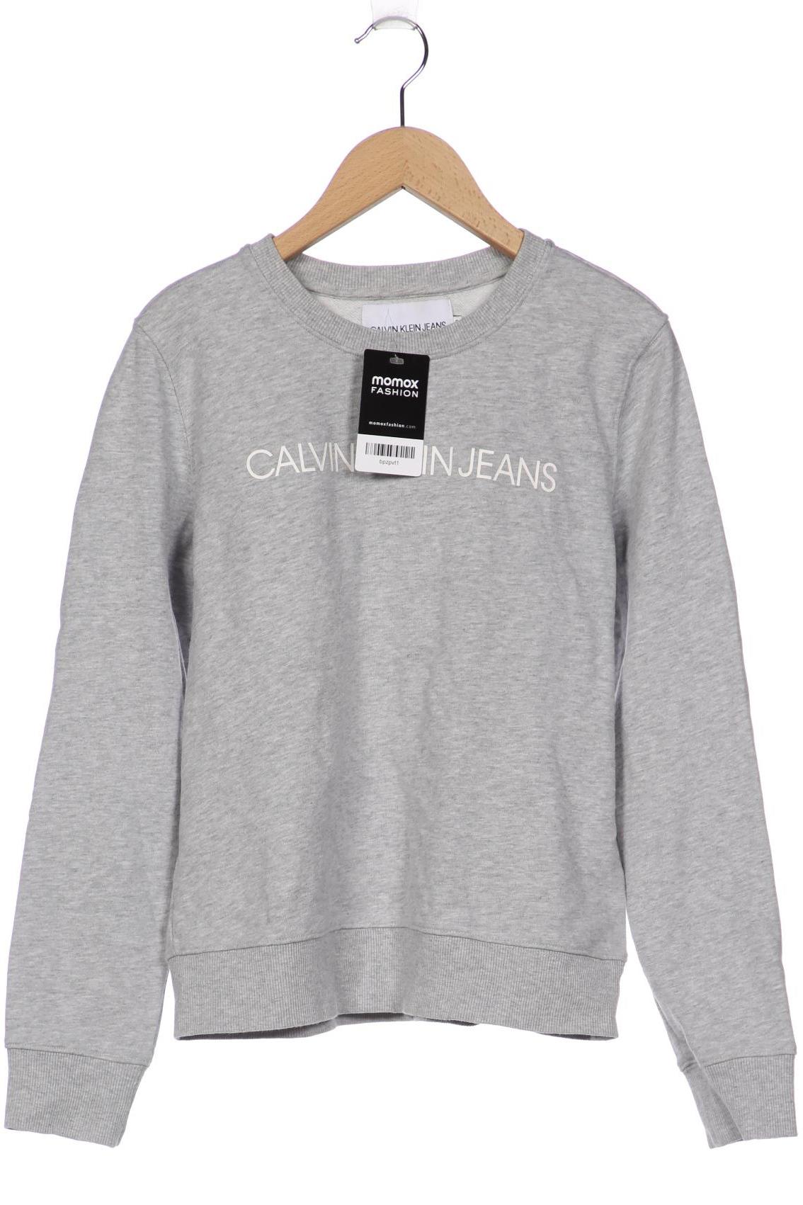 

Calvin Klein Jeans Damen Sweatshirt, grau, Gr. 36