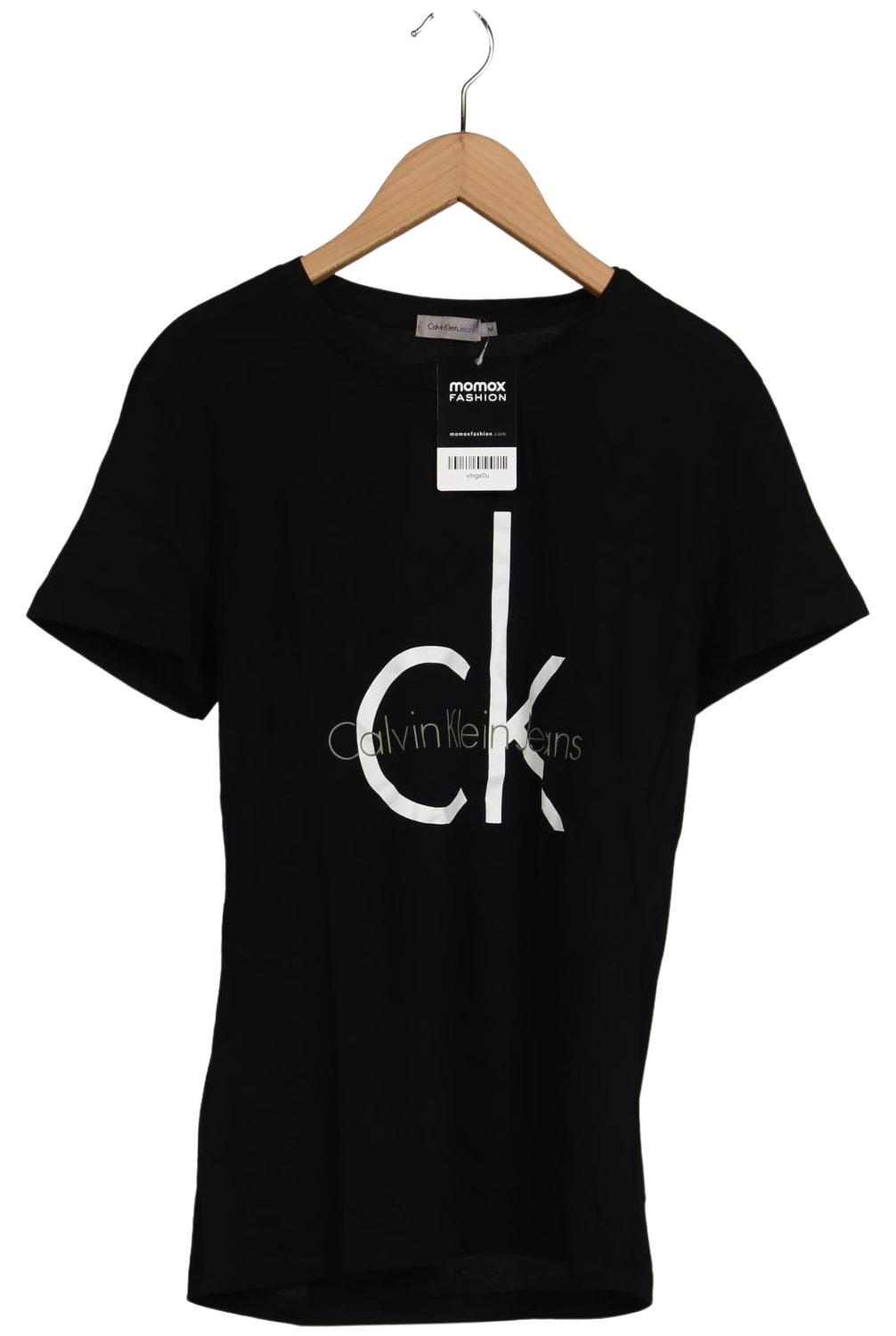 

Calvin Klein Jeans Damen T-Shirt, schwarz, Gr. 38