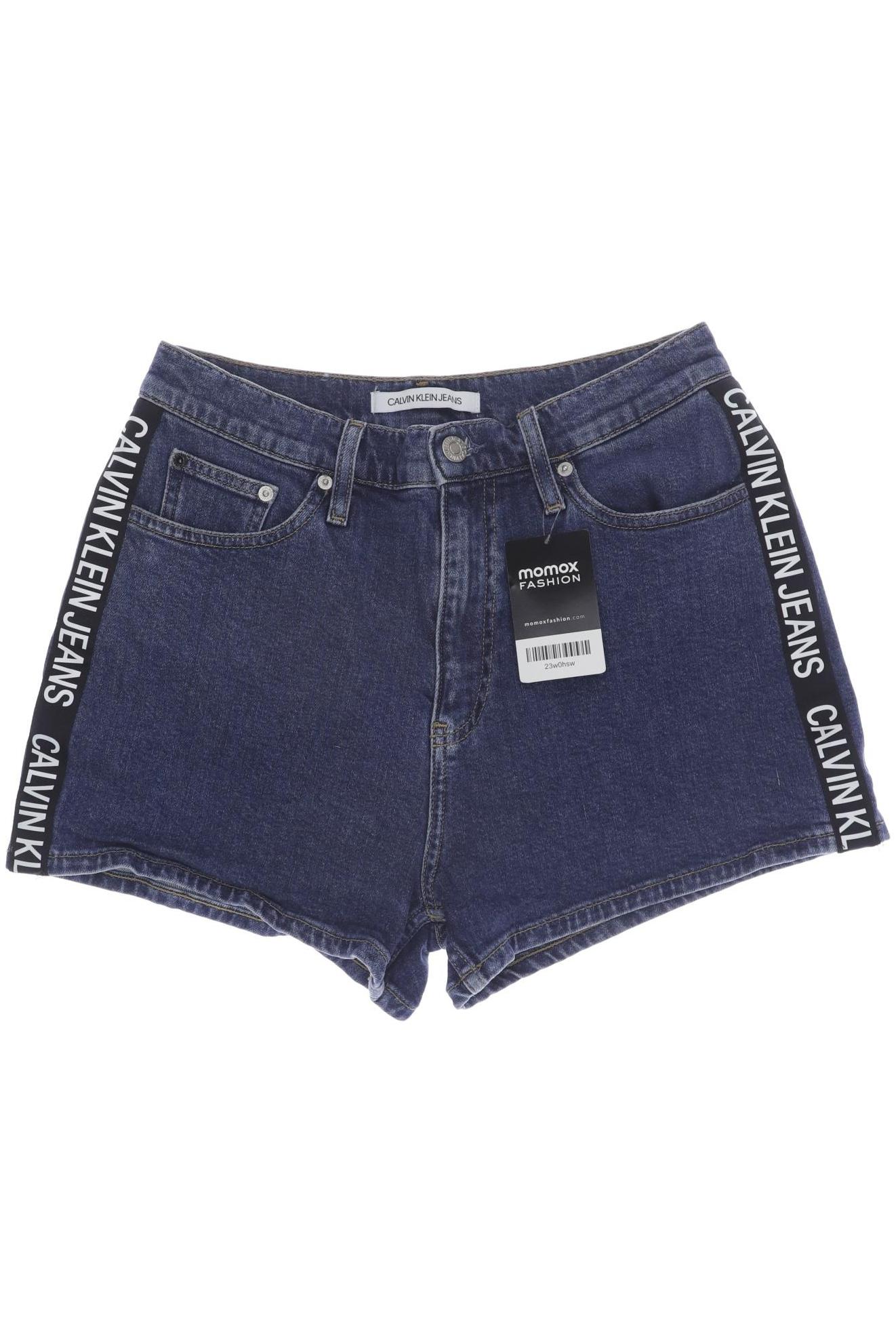 

Calvin Klein Jeans Damen Shorts, blau, Gr. 40