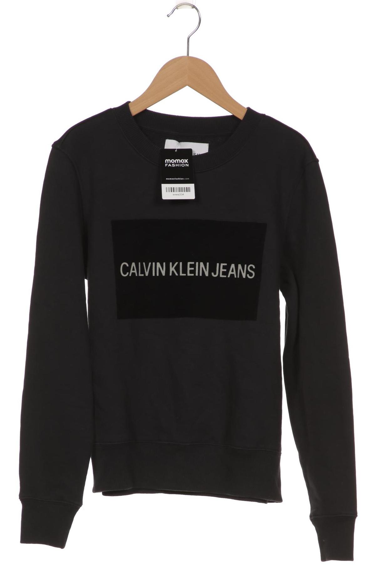 

Calvin Klein Jeans Damen Sweatshirt, schwarz, Gr. 36