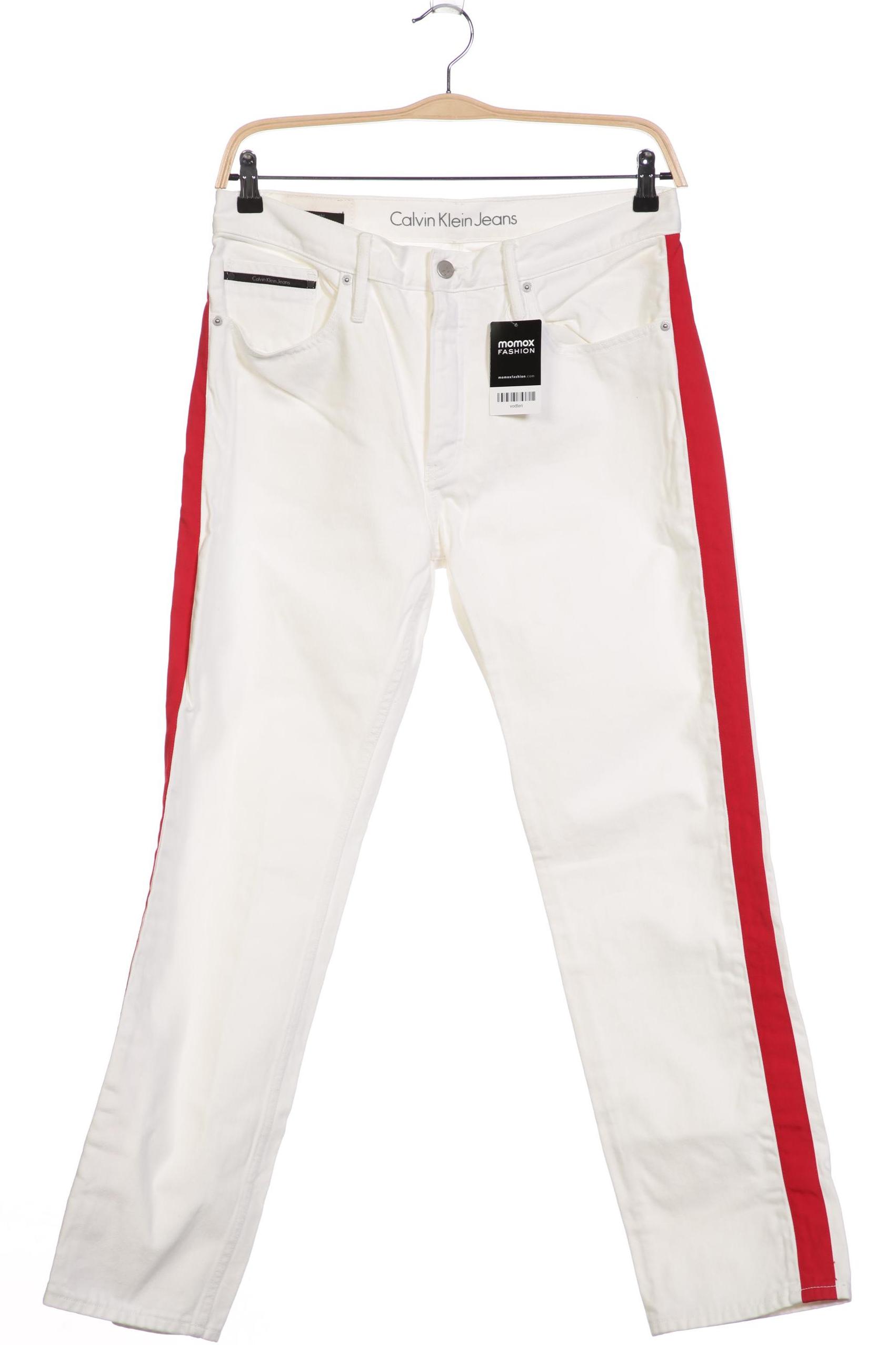 

Calvin Klein Jeans Damen Jeans, weiß, Gr. 31